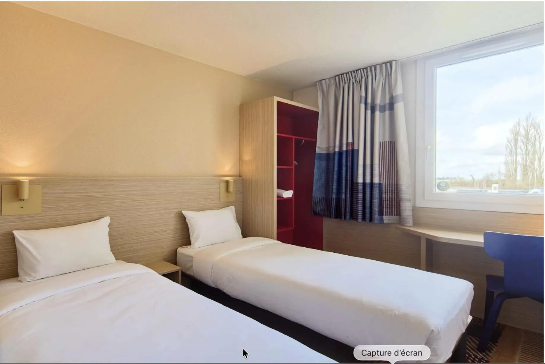 Bedroom, Bed in B&B HOTEL Saint-Witz Roissy