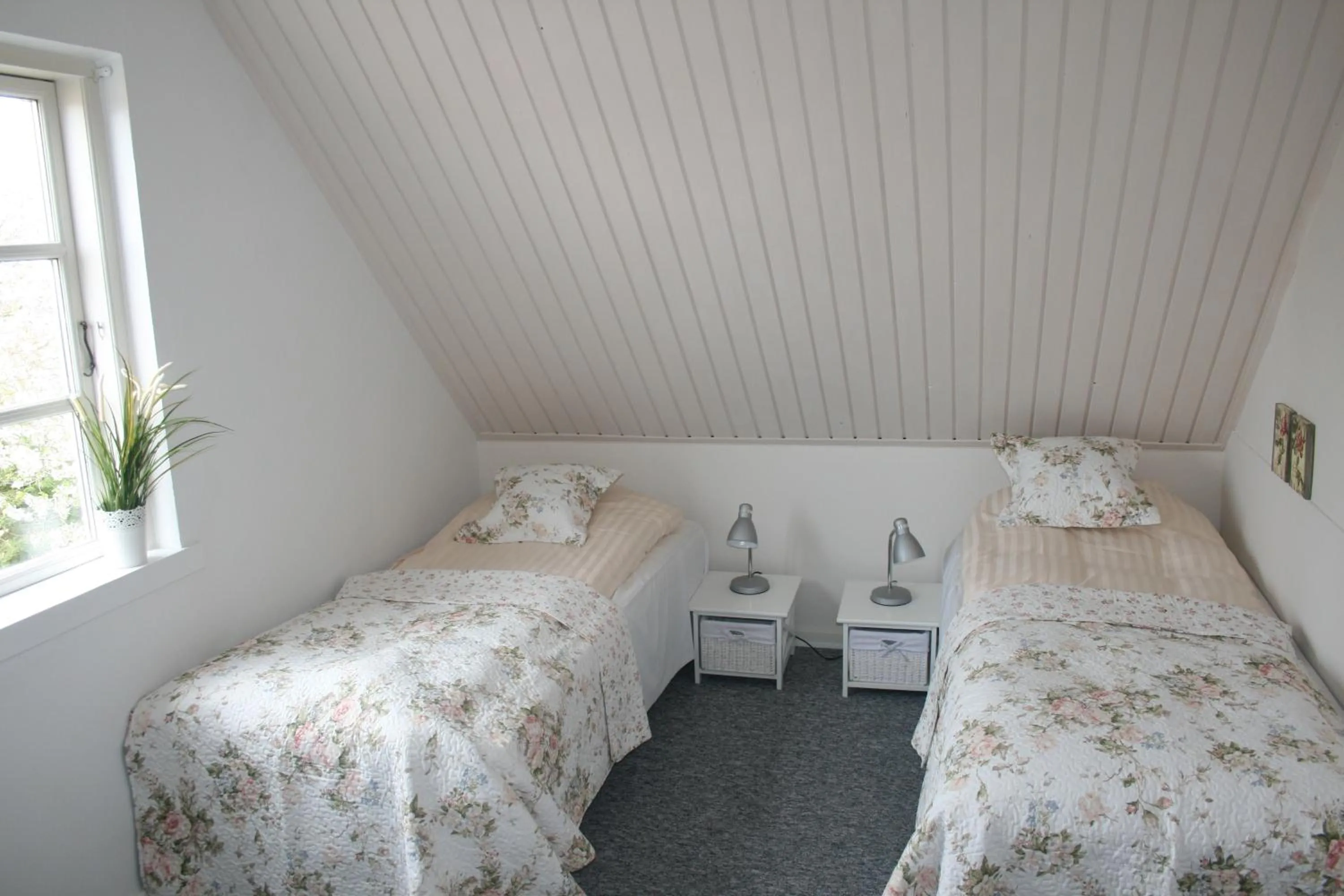 Economy Twin Room with Shared Bathroom in Hotel Ærøhus