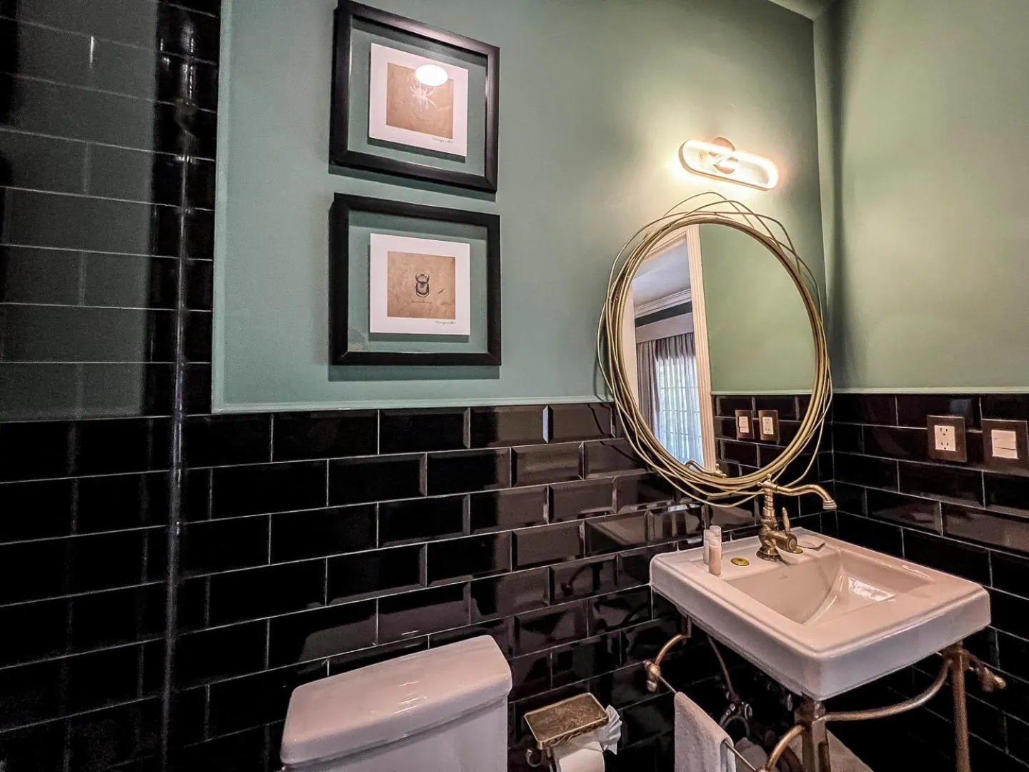 Bathroom in Mansión E. Borbón