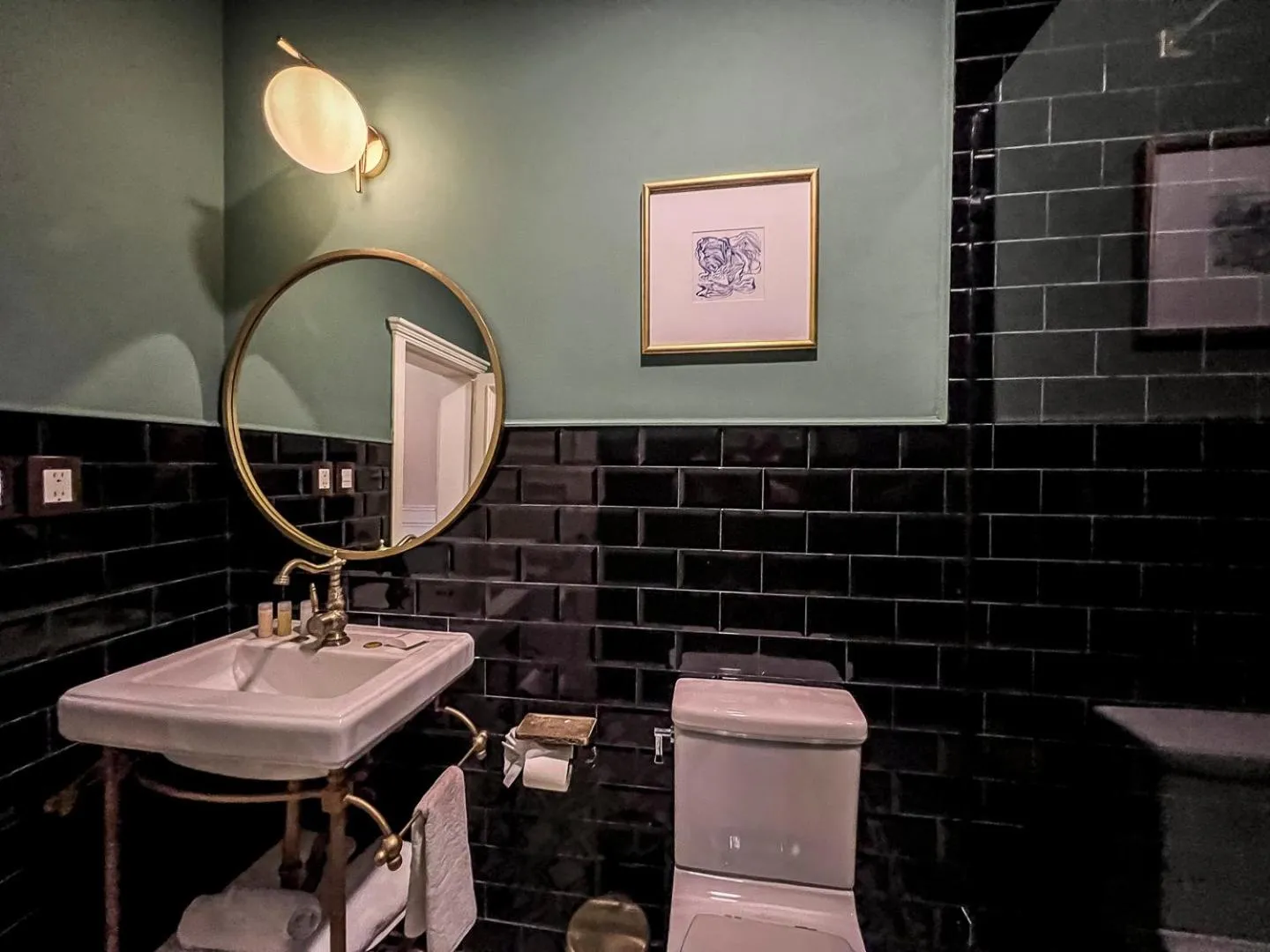 Bathroom in Mansión E. Borbón