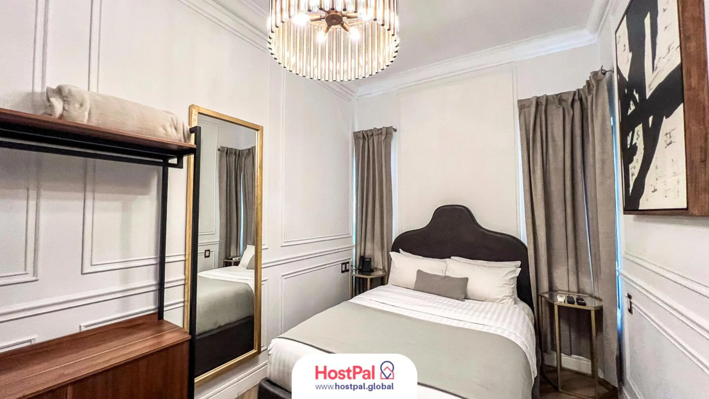 Bed in Mansión E. Borbón