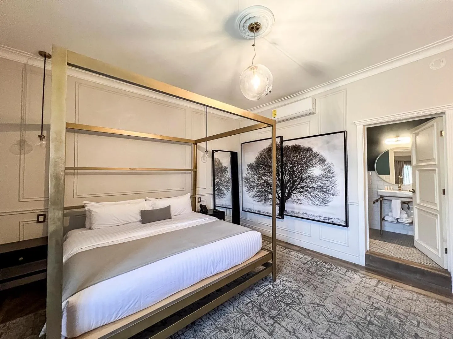 Bed in Mansión E. Borbón