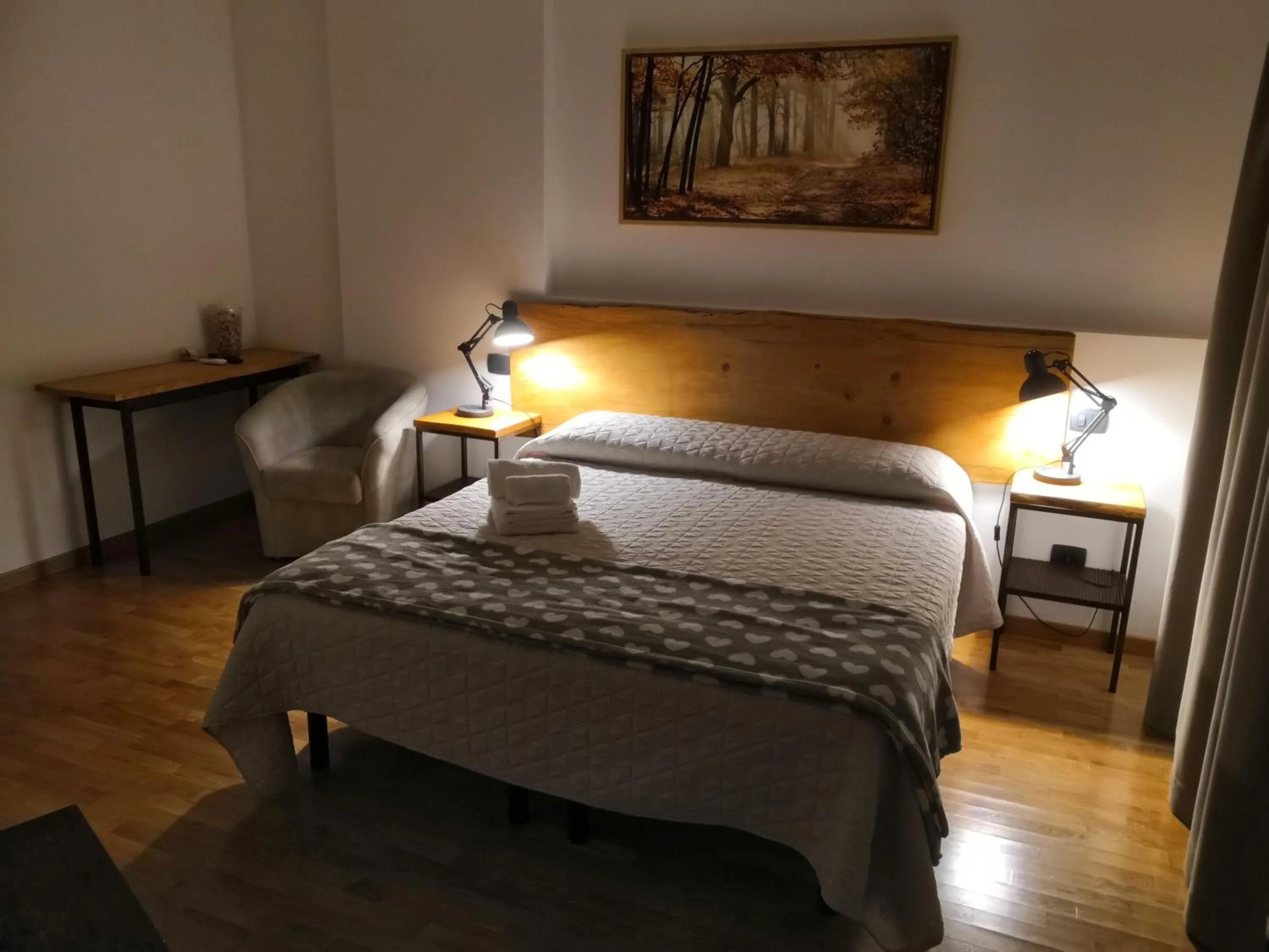 View (from property/room), Bed in B&B Ca' Restom