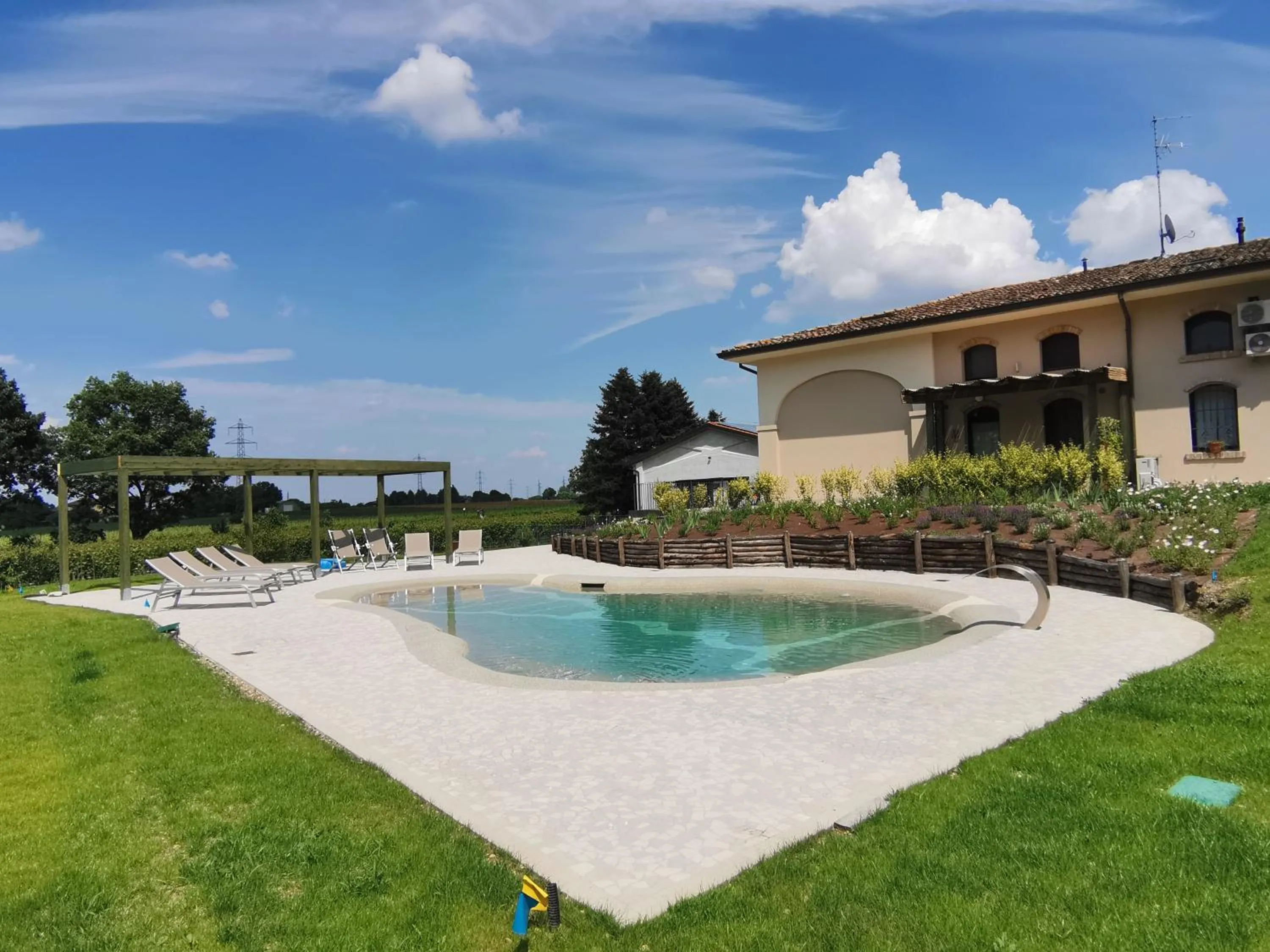 Swimming pool in B&B Ca' Restom