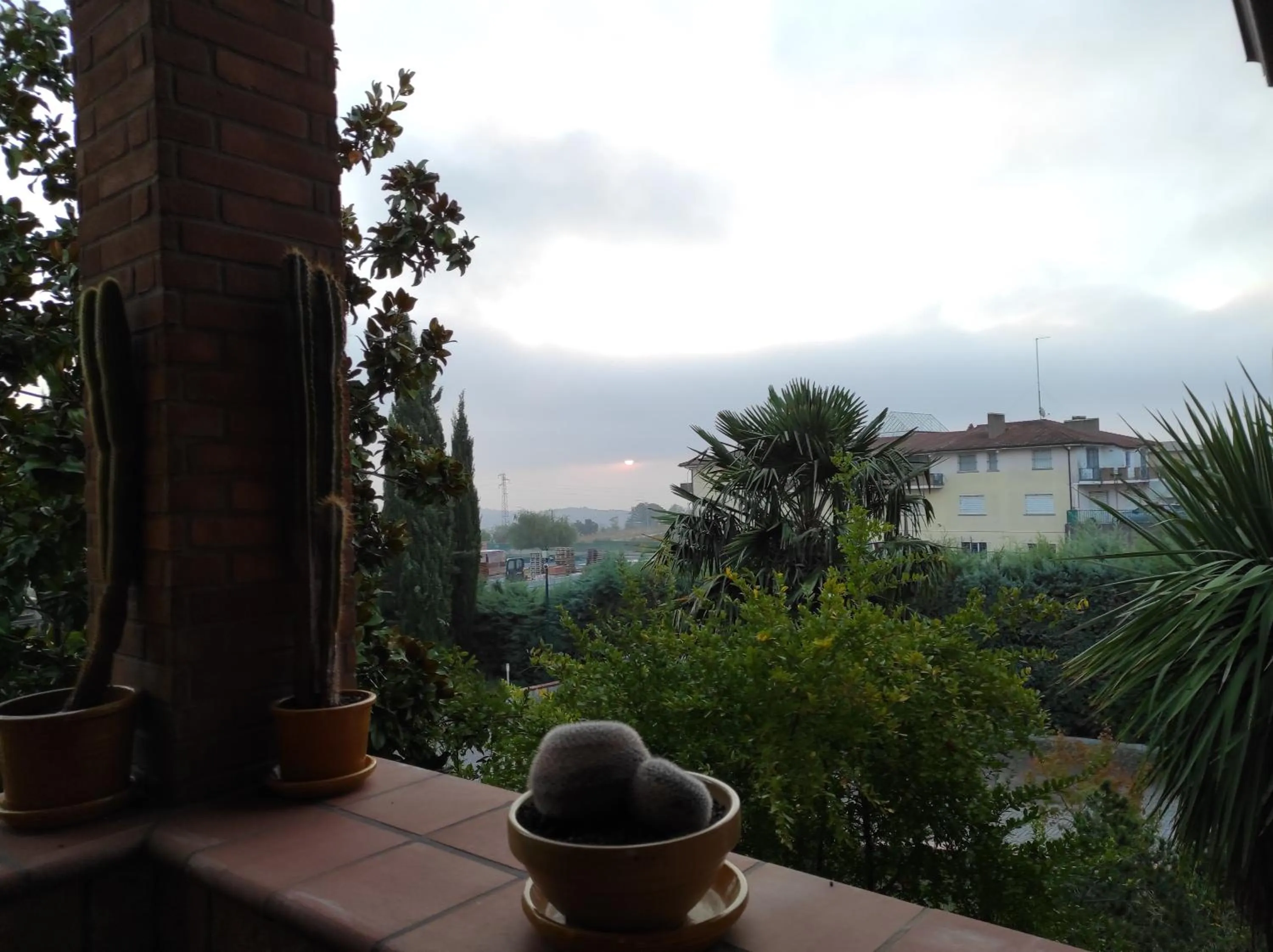 Garden view in Il Melograno