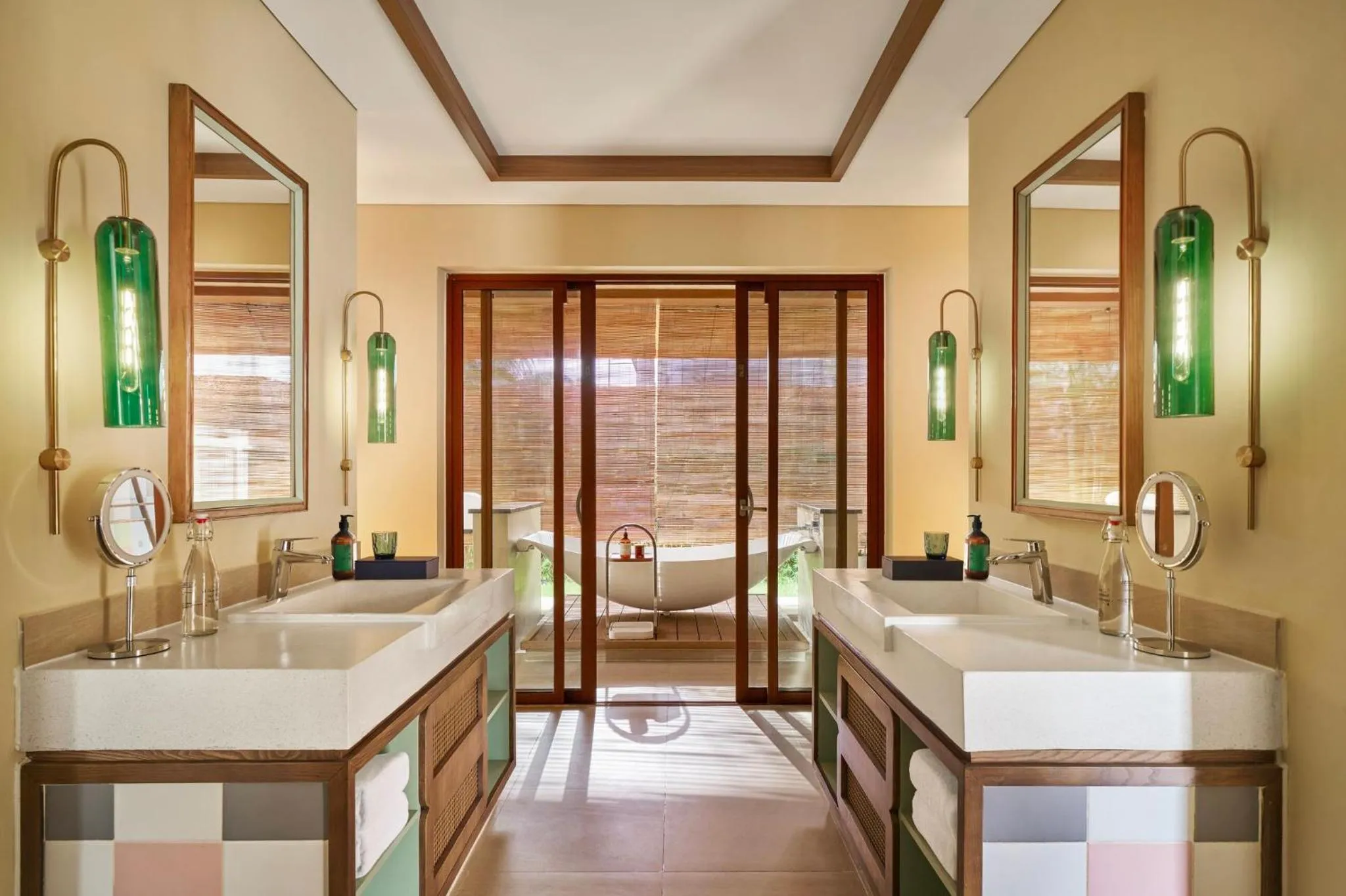 Bathroom in voco Quang Binh Resort by IHG
