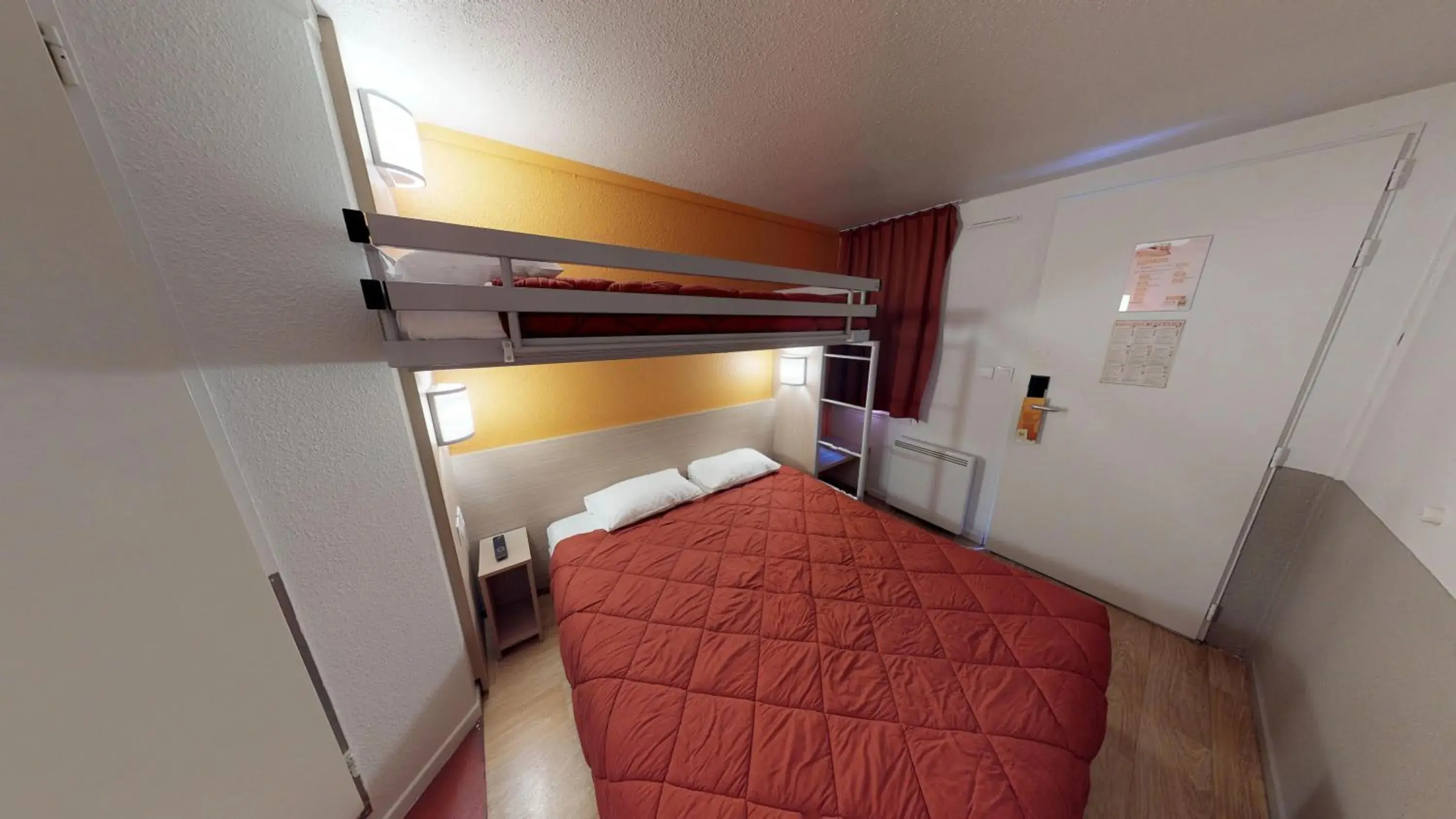 Bedroom, Bunk Bed in Premiere Classe Chantilly Sud Luzarches