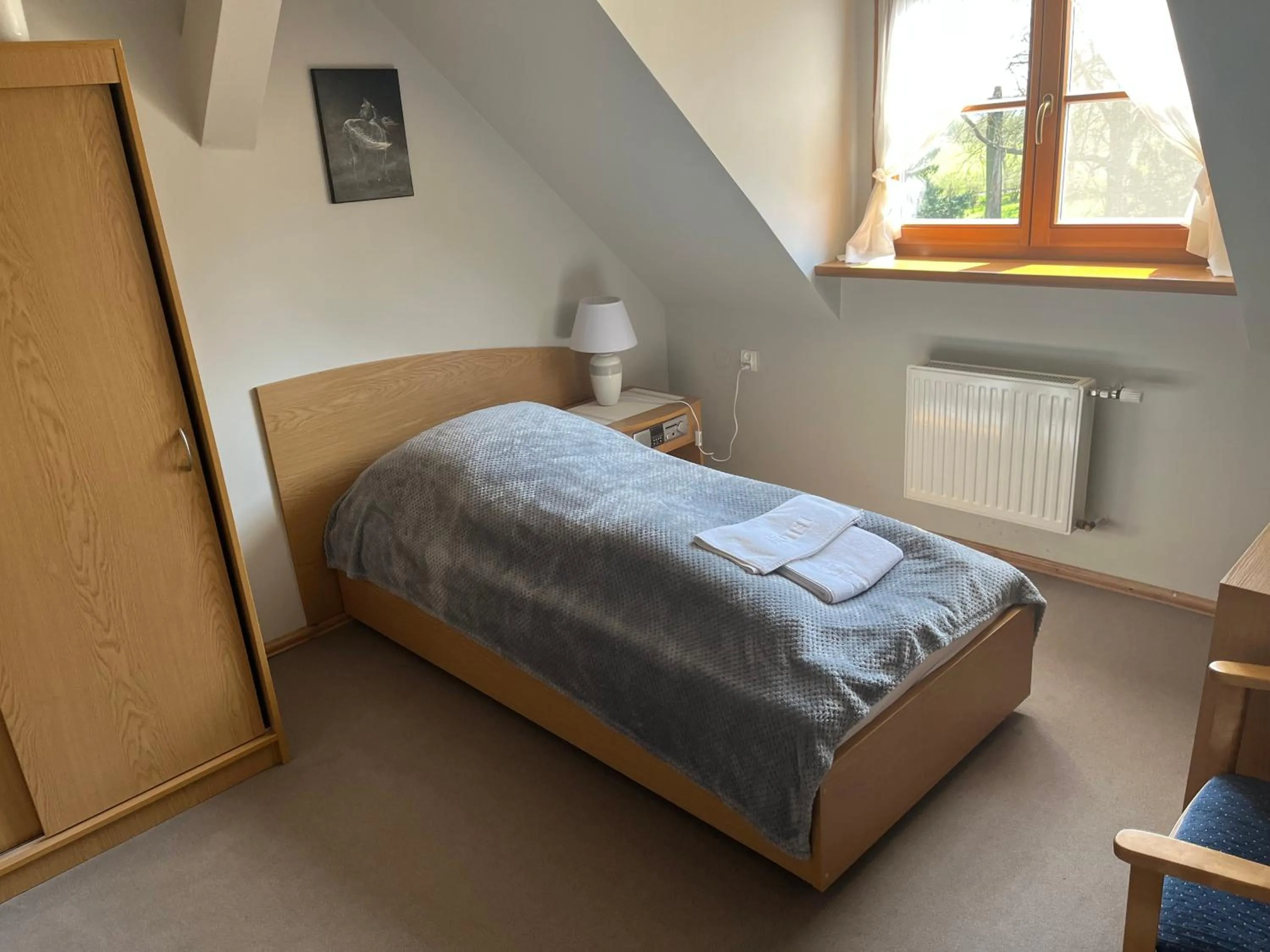 Bed in Pensjonat Myśliwski