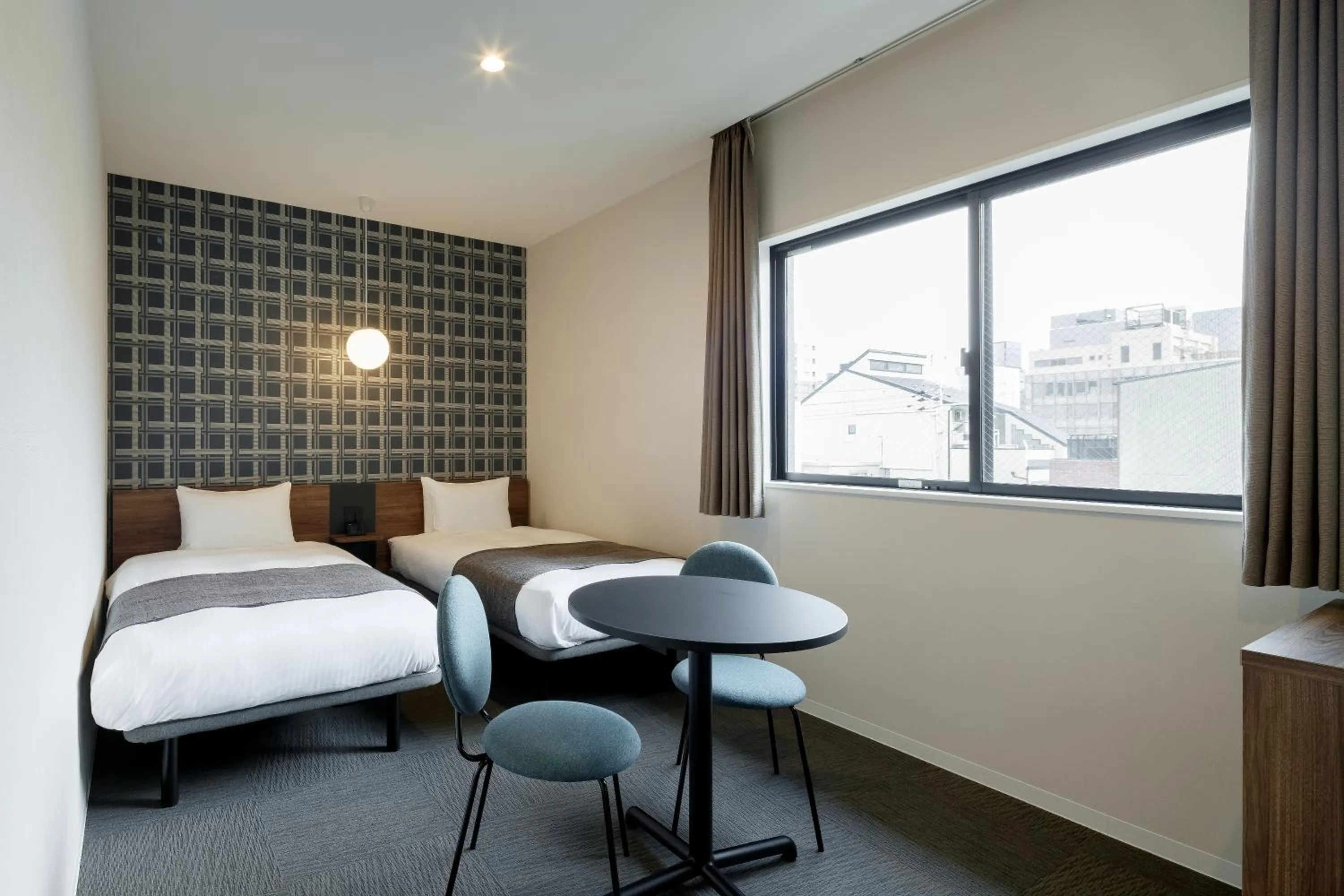Photo of the whole room, Bed in M's Hotel Kyoto Station Kizuya