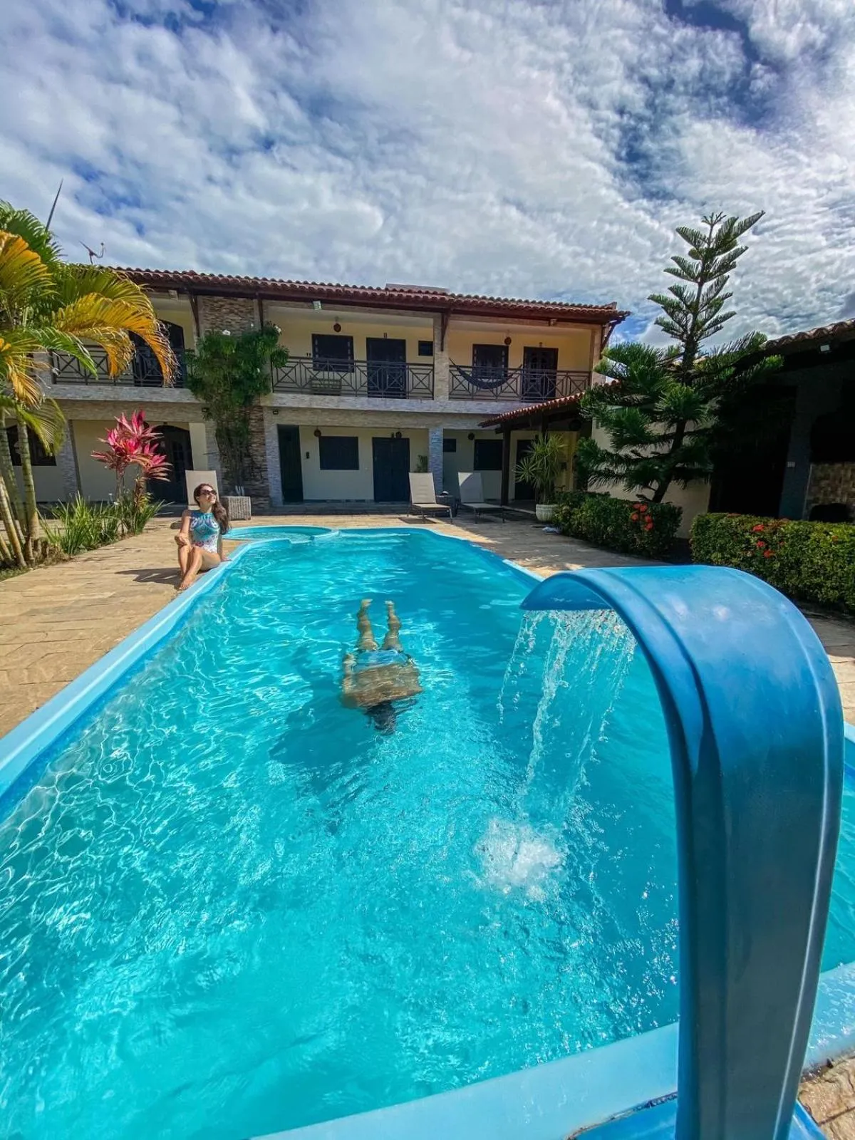 Swimming pool in Zuri Pousada Maragogi