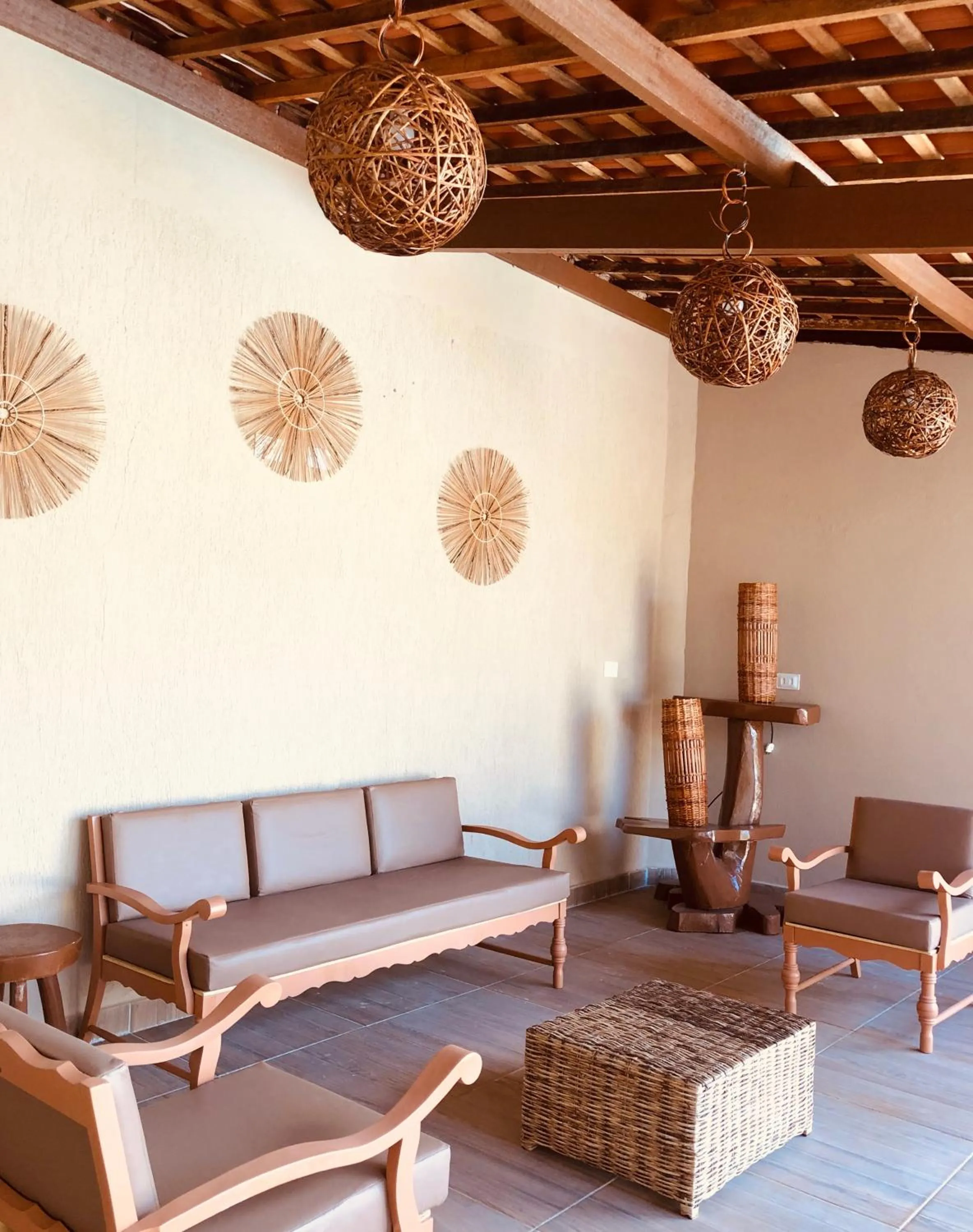Seating area in Zuri Pousada Maragogi