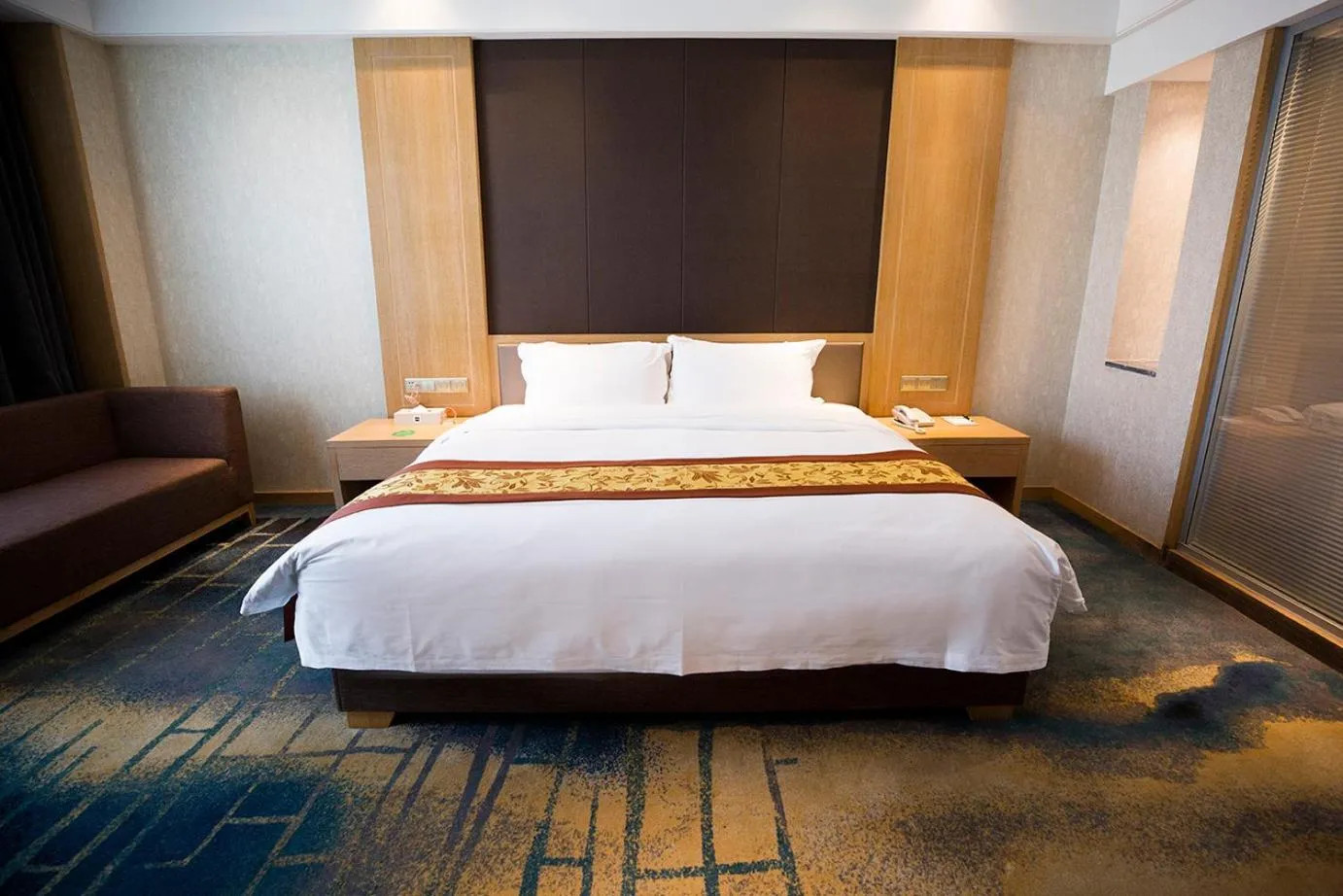 Bed in Metropark Hotel Yingkun Beijing