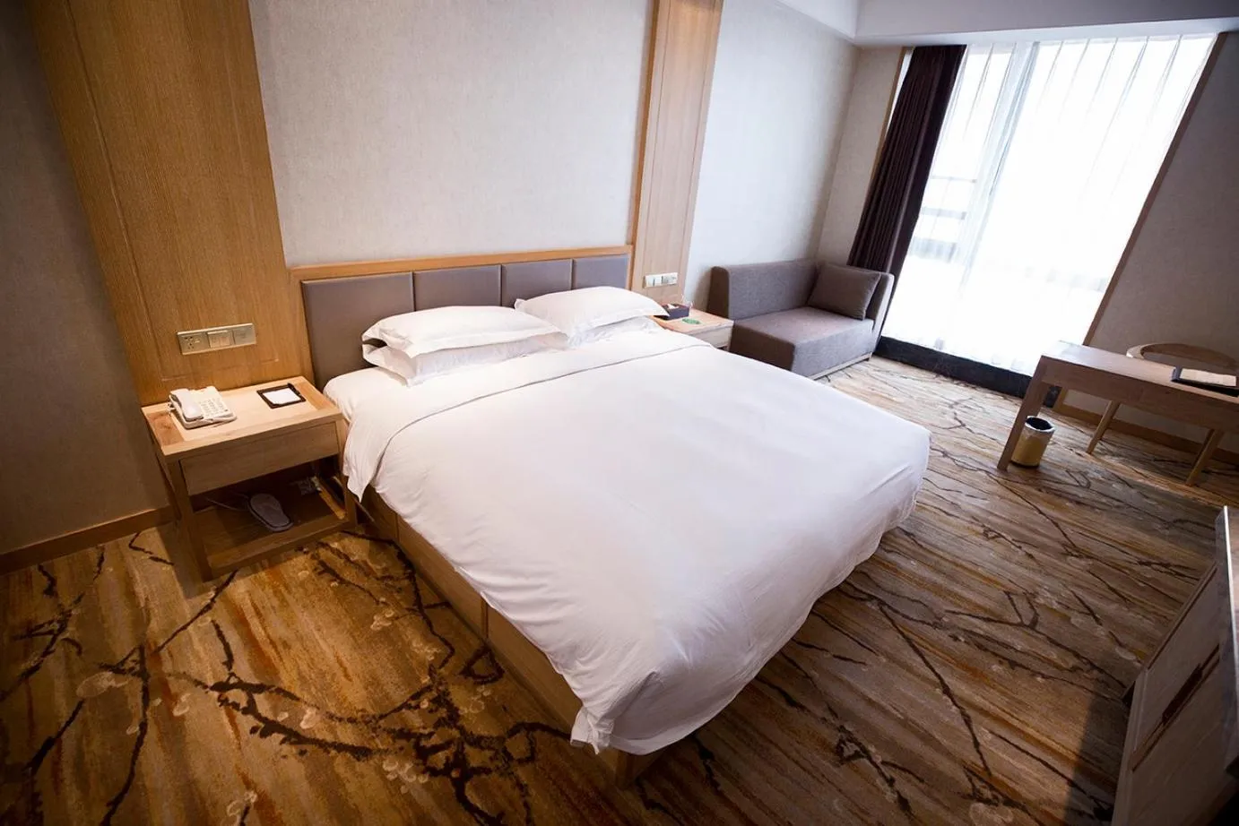 Bed in Metropark Hotel Yingkun Beijing