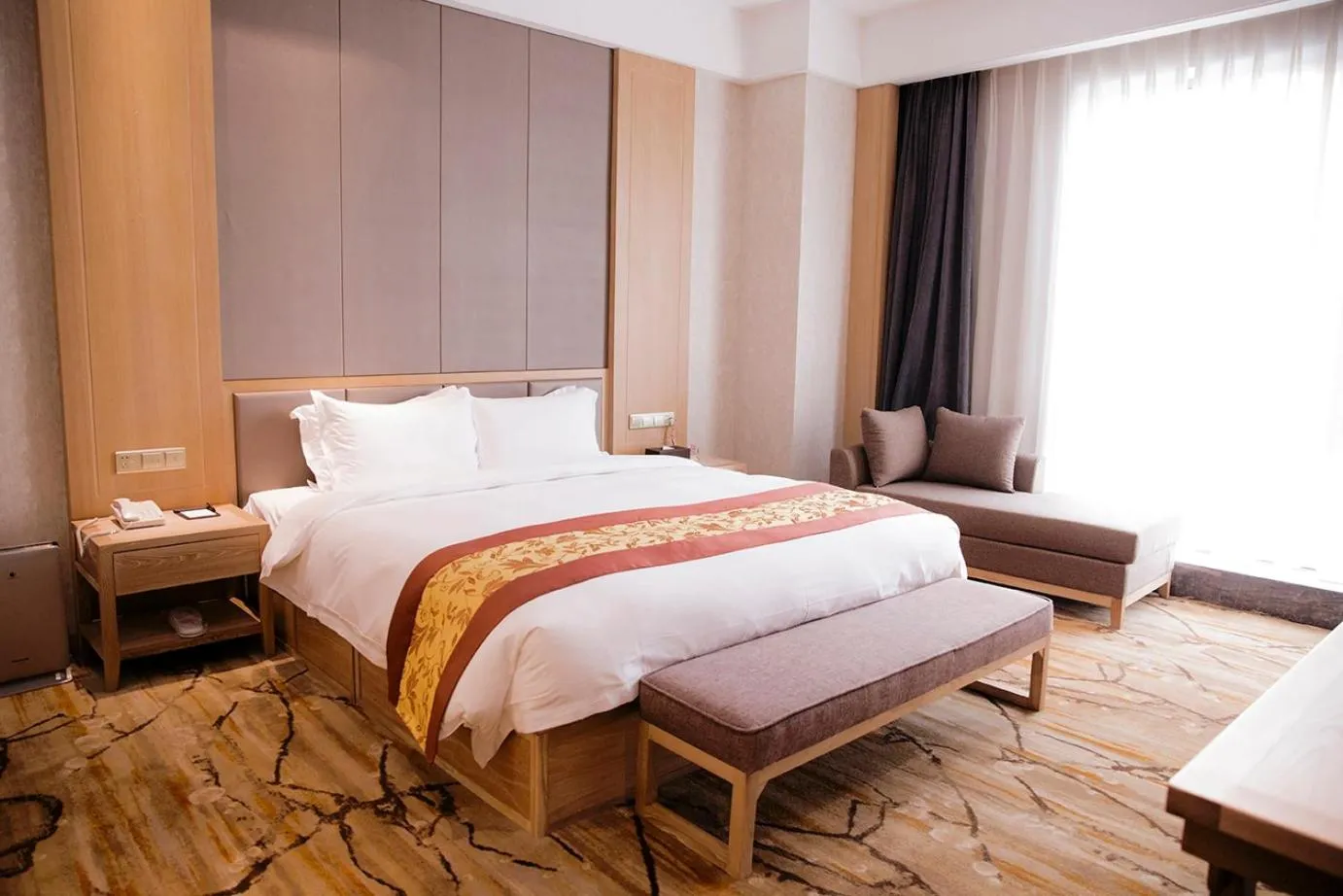 Bed in Metropark Hotel Yingkun Beijing