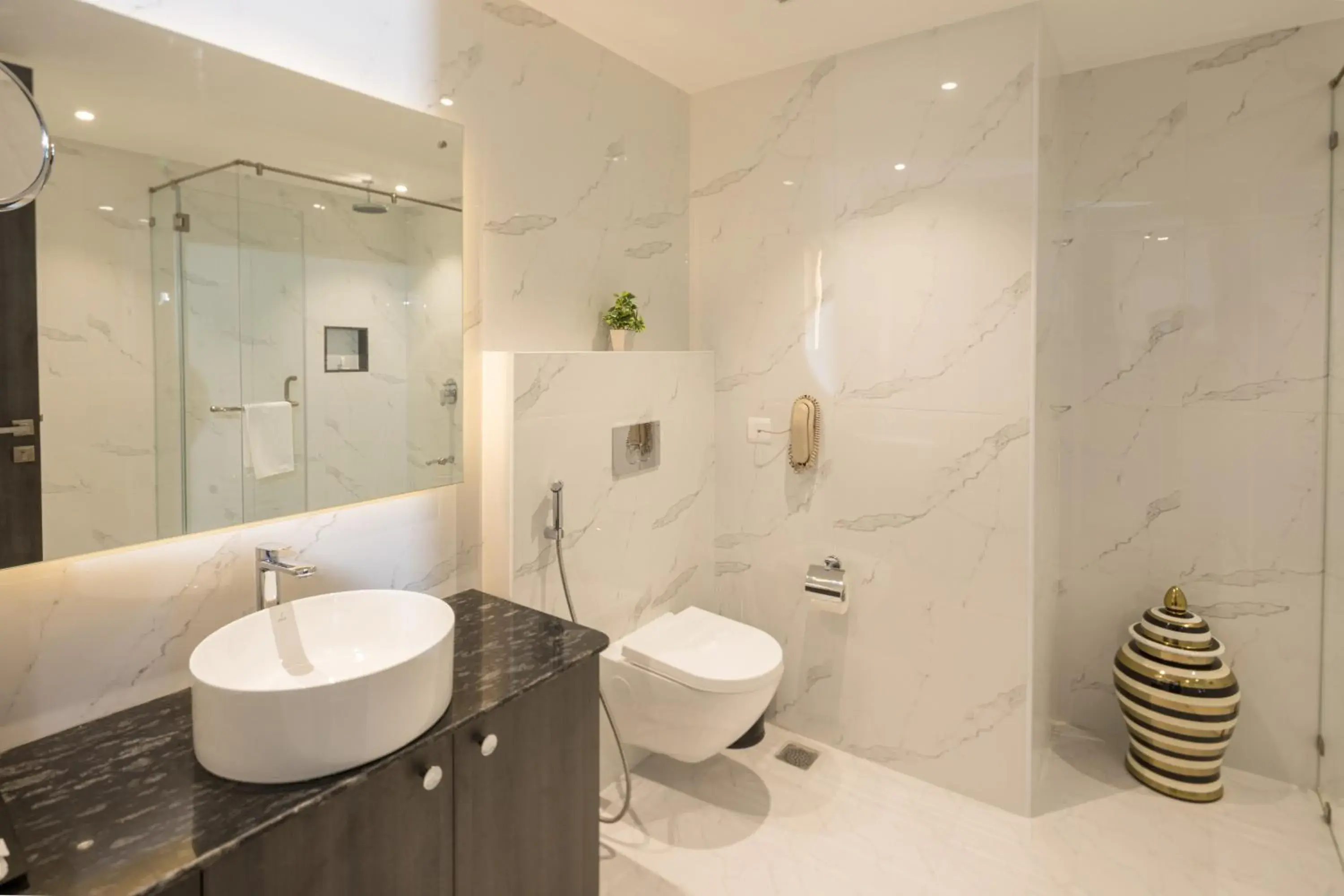 Bathroom in Goldfinch Hotel Mumbai Bathroom in Goldfinch Hotel Mumbai