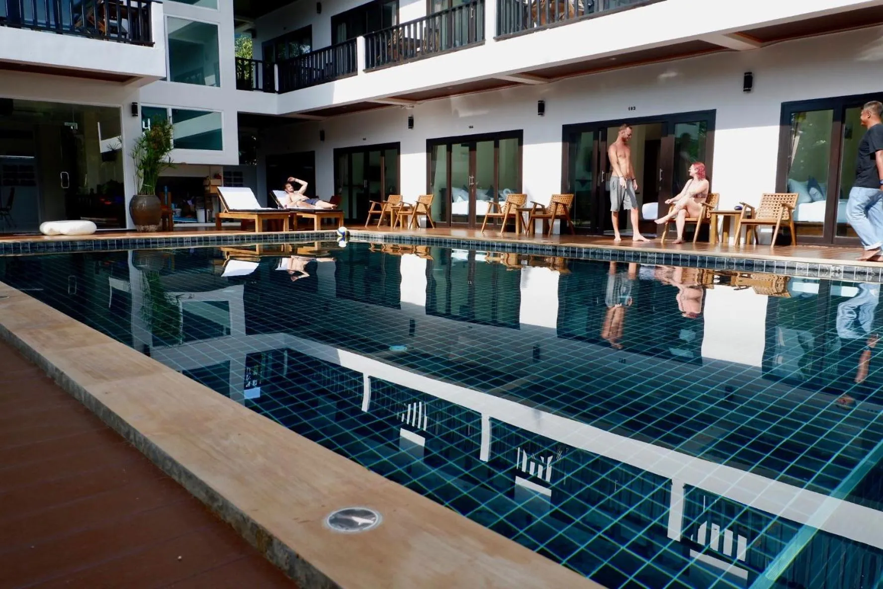Swimming pool in Aiya Resort Koh-Tao