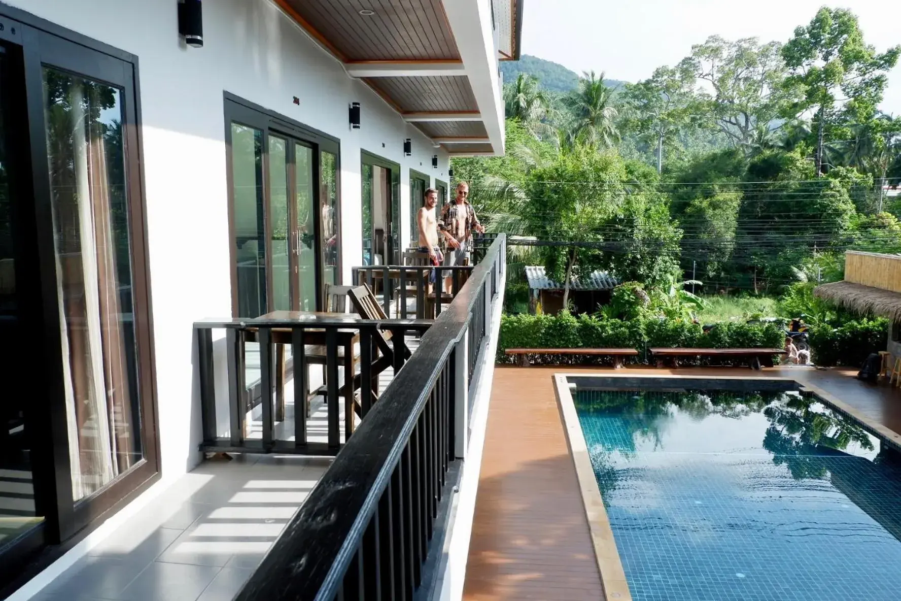 Twin Room with Pool View in Aiya Resort Koh-Tao Twin Room with Pool View in Aiya Resort Koh-Tao