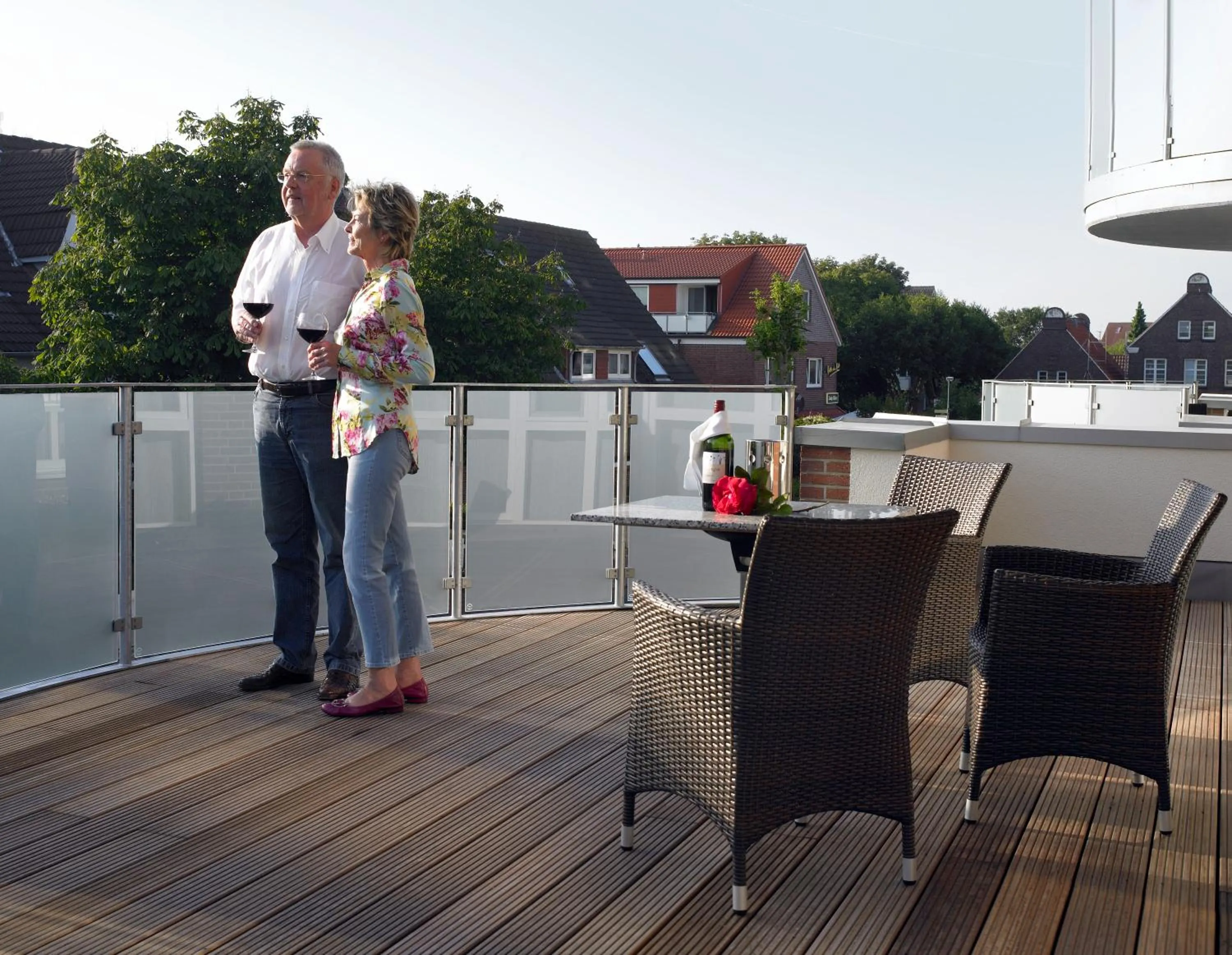 Balcony/Terrace in Hotel Flörke