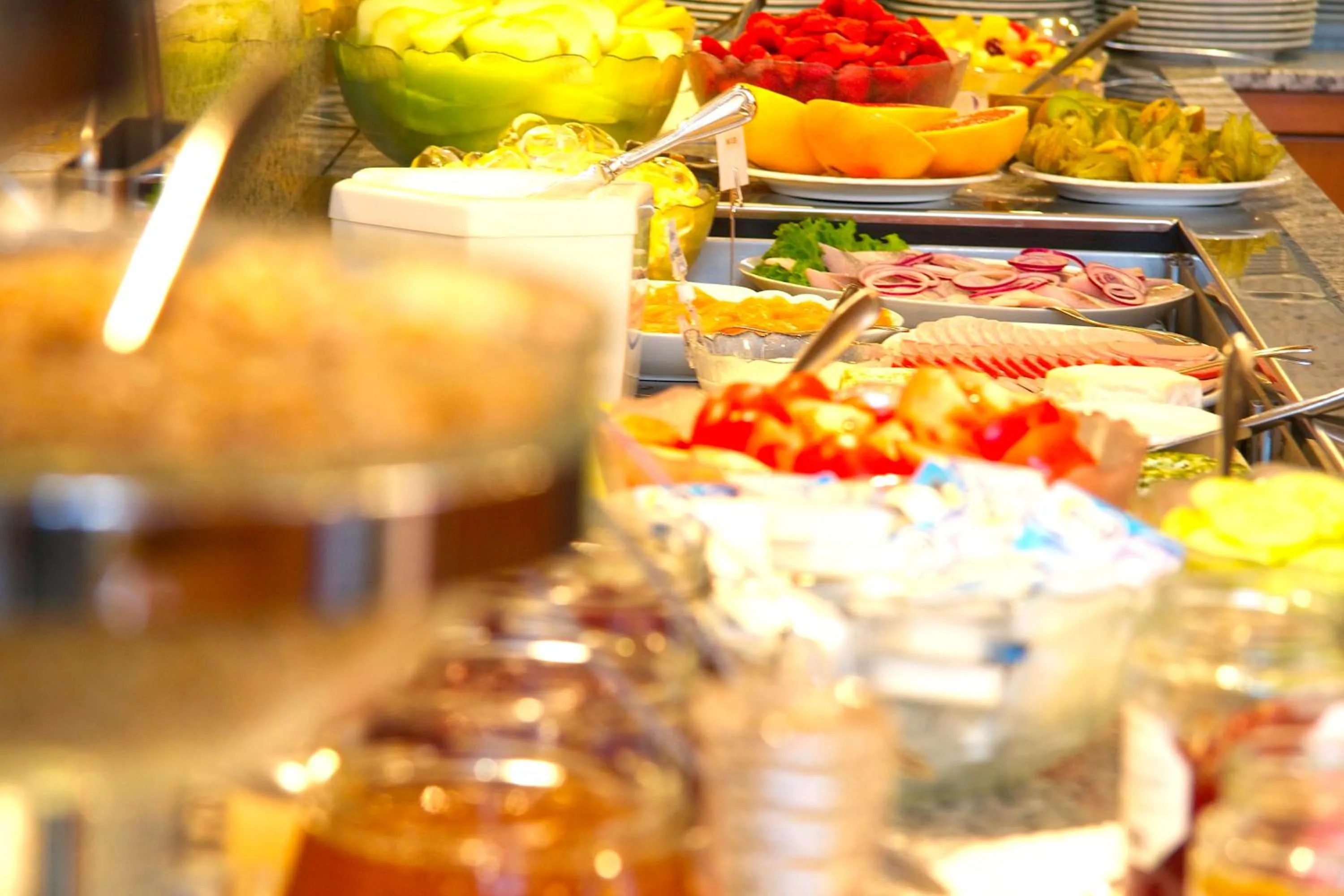 Buffet breakfast in Hotel Flörke