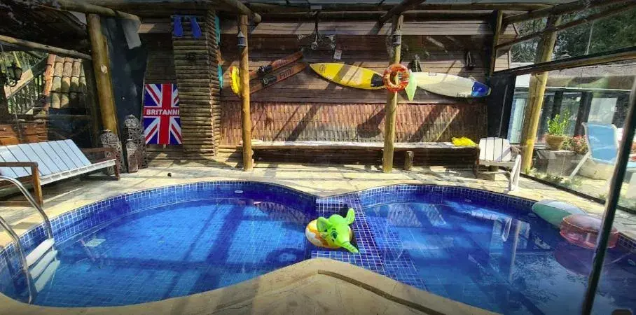 Swimming pool in Hotel Britannia Swimming pool in Hotel Britannia