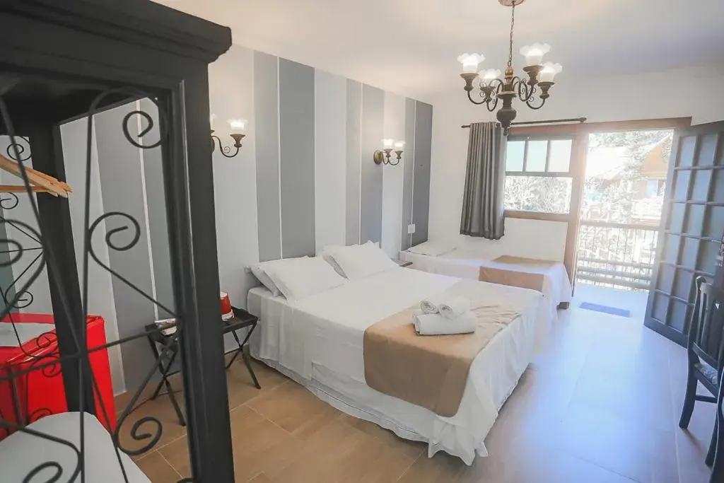 Bed in Hotel Britannia Bed in Hotel Britannia