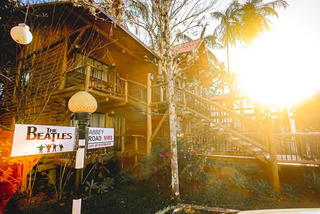 Seating area in Hotel Britannia