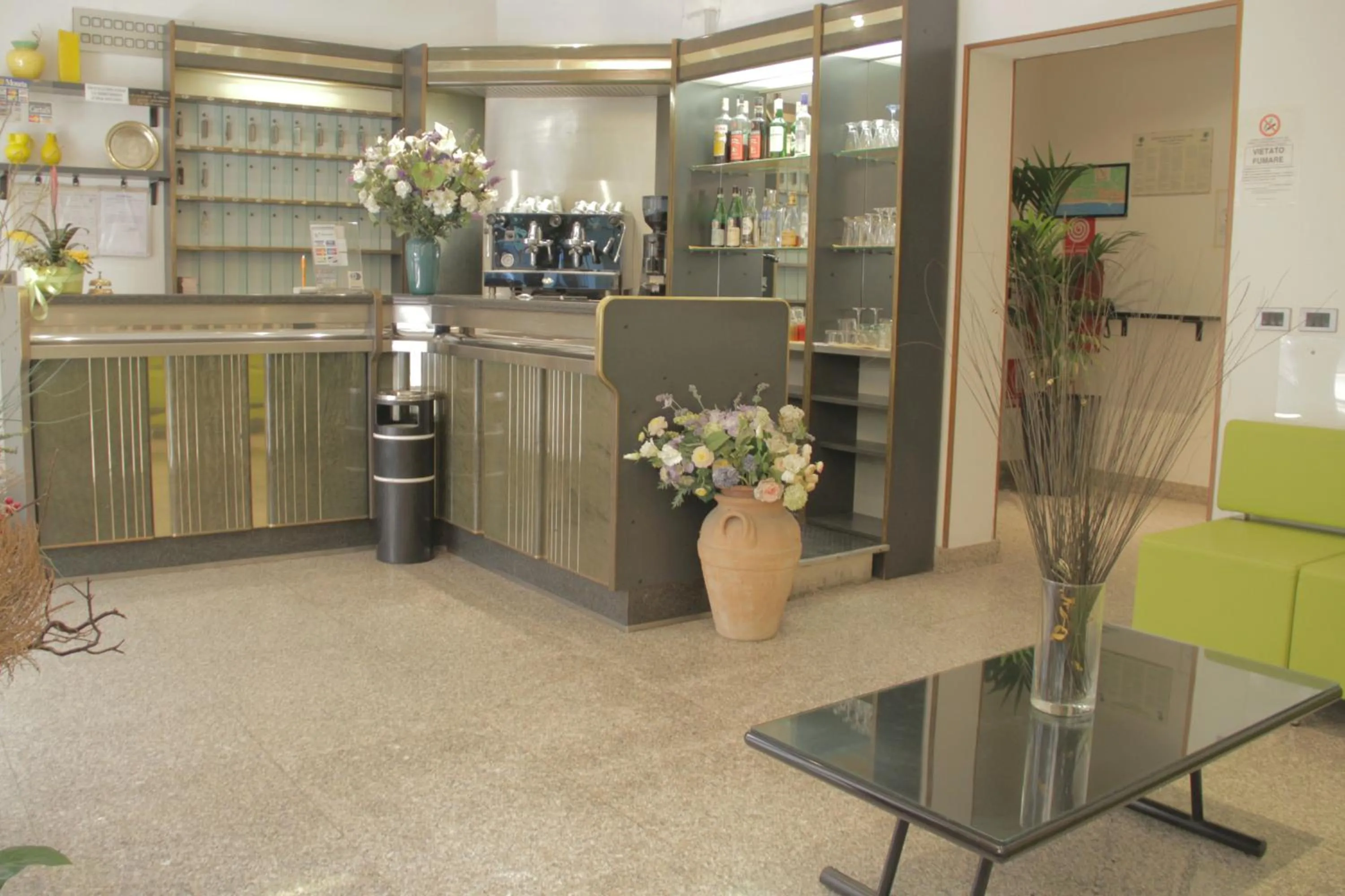 Lobby or reception in Hotel Désirée