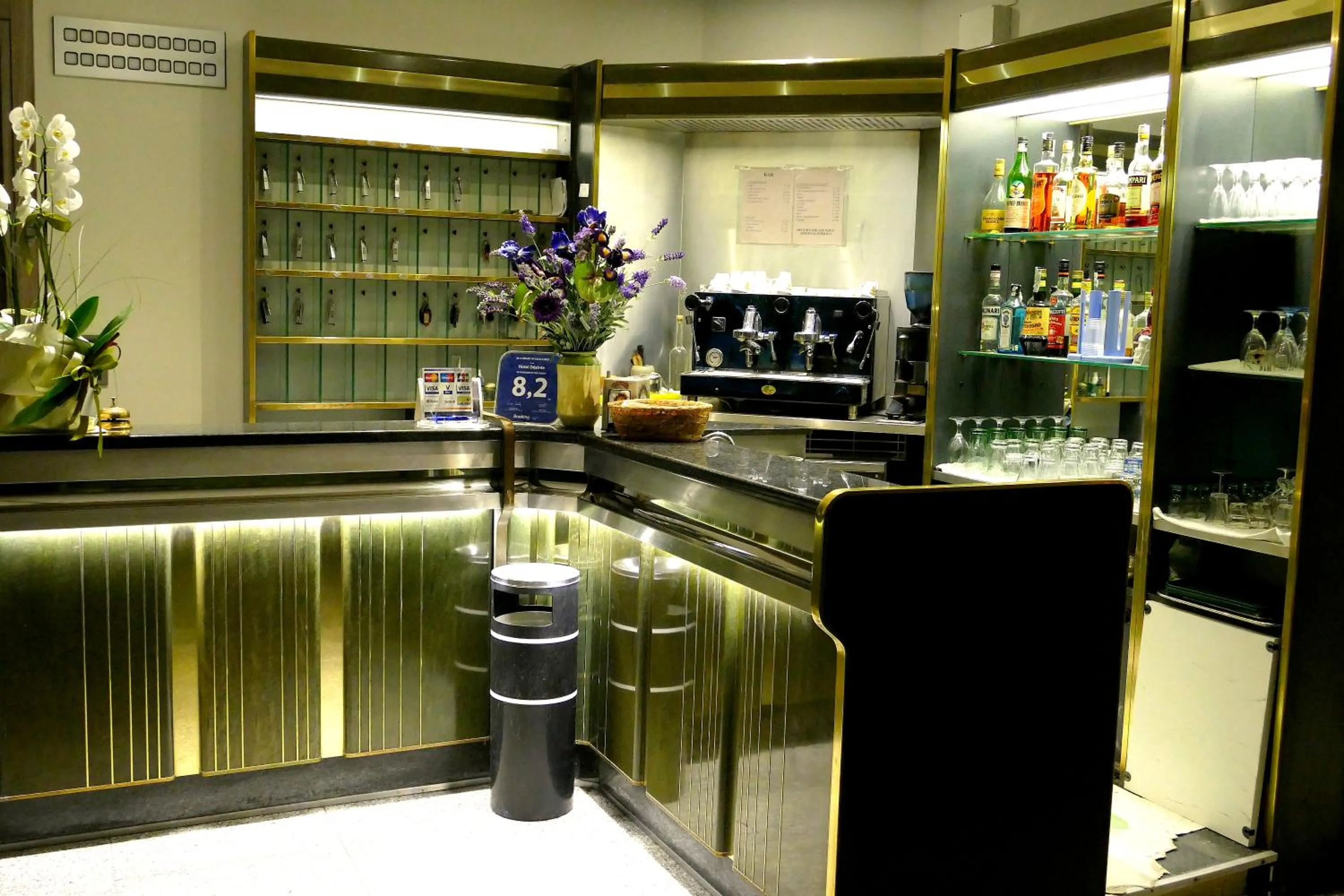 Lobby or reception in Hotel Désirée