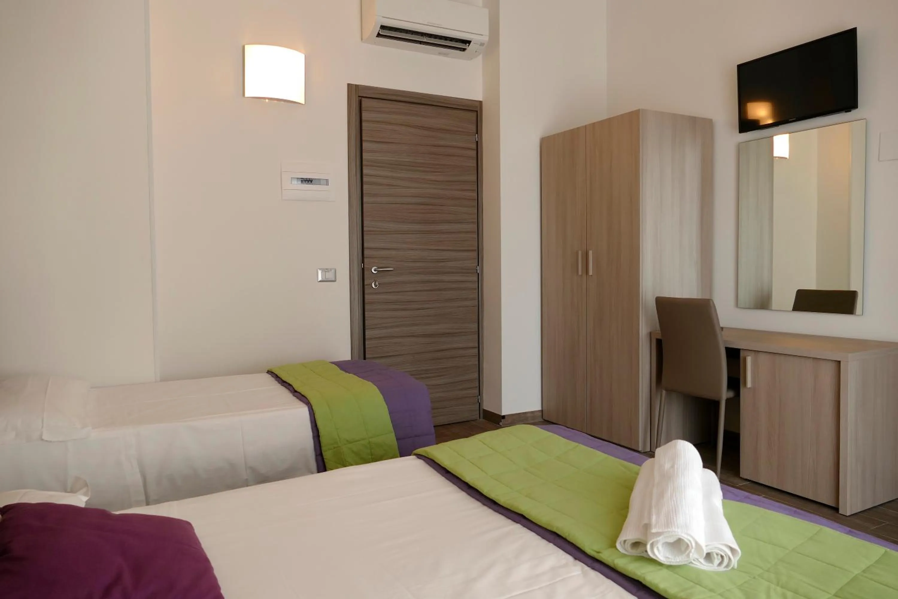 Bed in Hotel Désirée