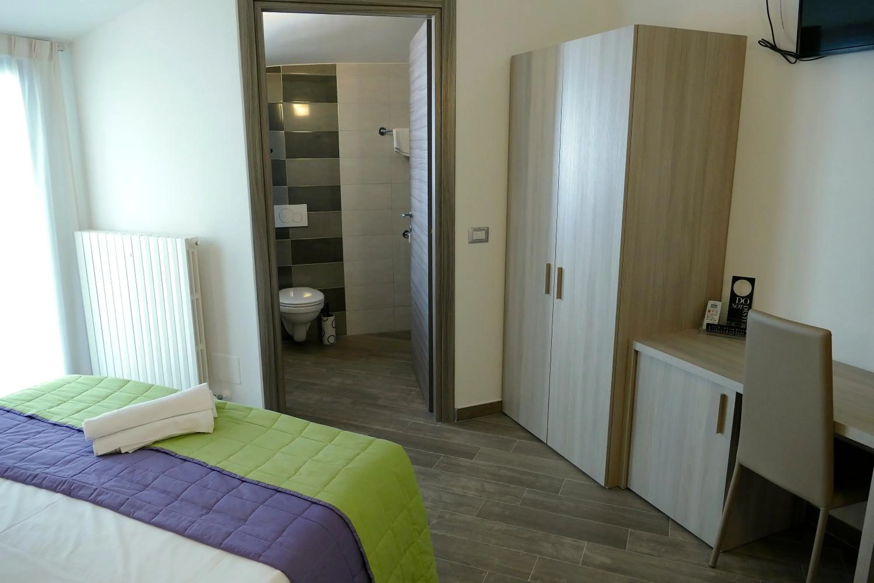 Bed in Hotel Désirée