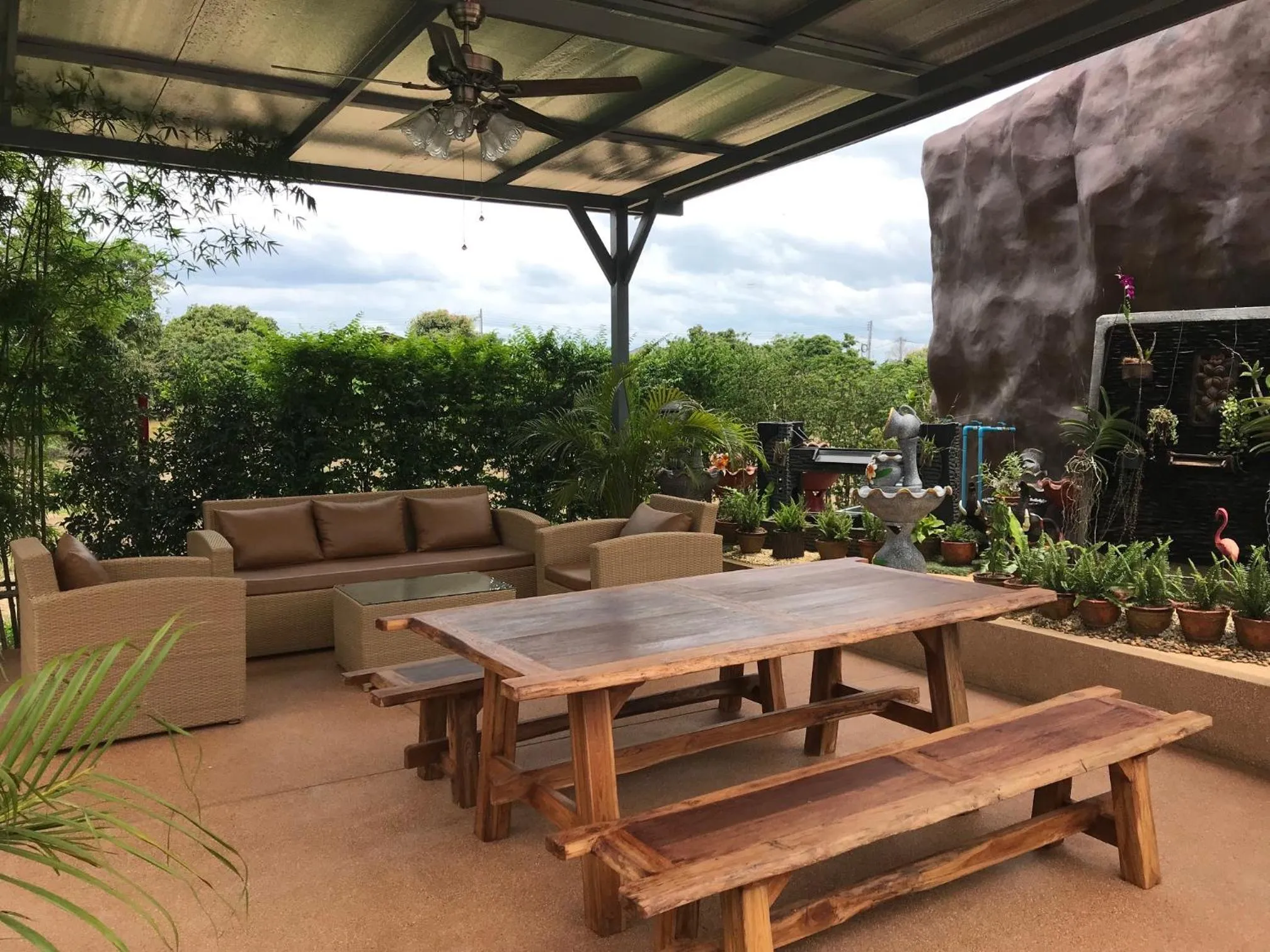 BBQ facilities in SB Holiday Resort - Chiang Mai