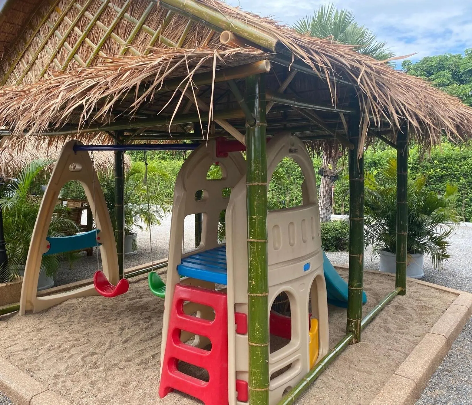 Children play ground, Children's Play Area in SB Holiday Resort - Chiang Mai
