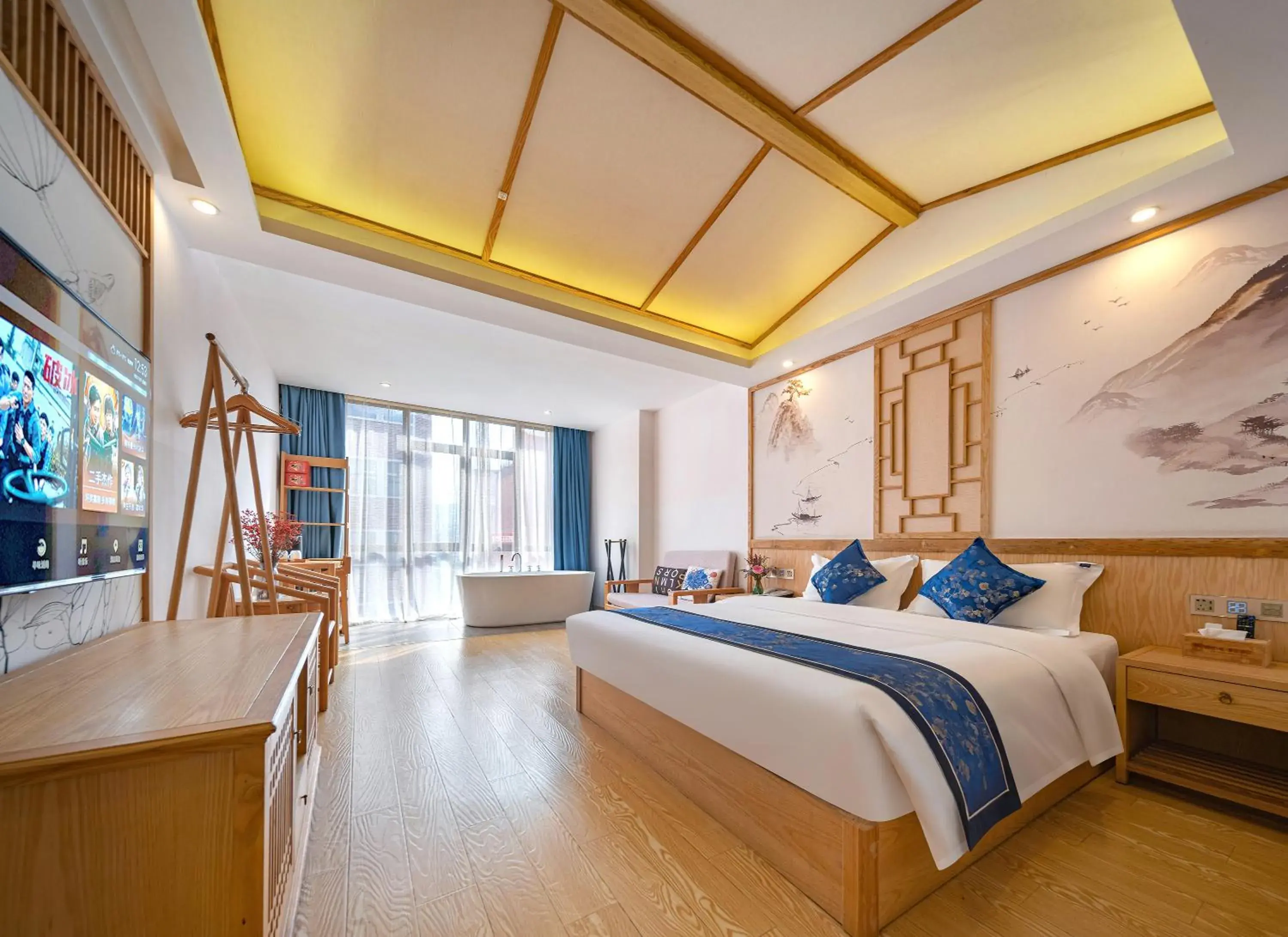 Deluxe Queen Room - single occupancy in Zhangjiajie DreamWay Hotel-Free airport-Zhangjiajie high-speed rail pick-up and drop-off service Deluxe Queen Room - single occupancy in Zhangjiajie DreamWay Hotel-Free airport-Zhangjiajie high-speed rail pick-up and drop-off service