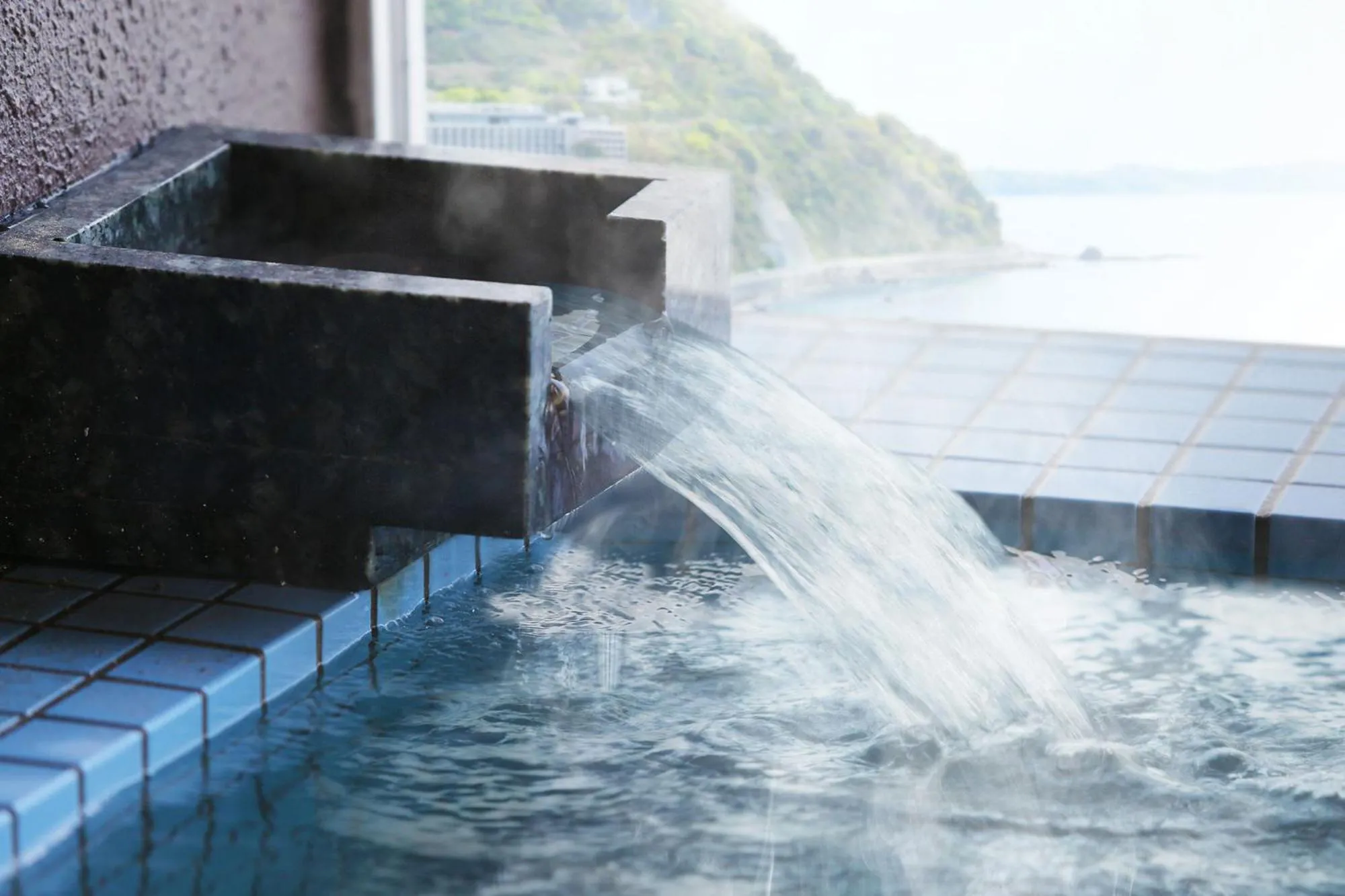 Hot Spring Bath in Ooedo Onsen Monogatari Hotel Suiyotei