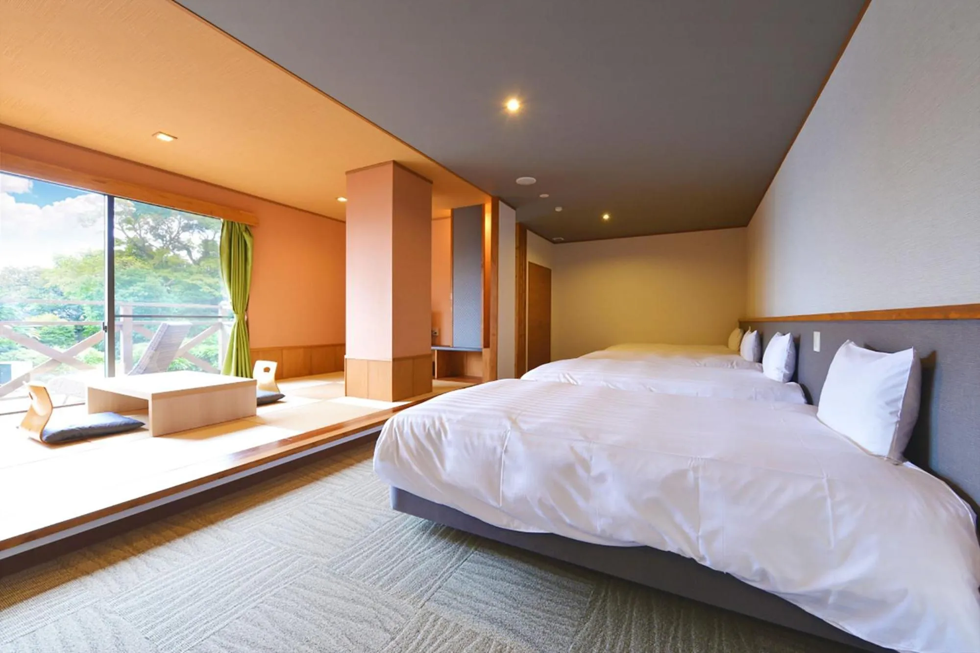 Photo of the whole room, Bed in Ooedo Onsen Monogatari Hotel Suiyotei