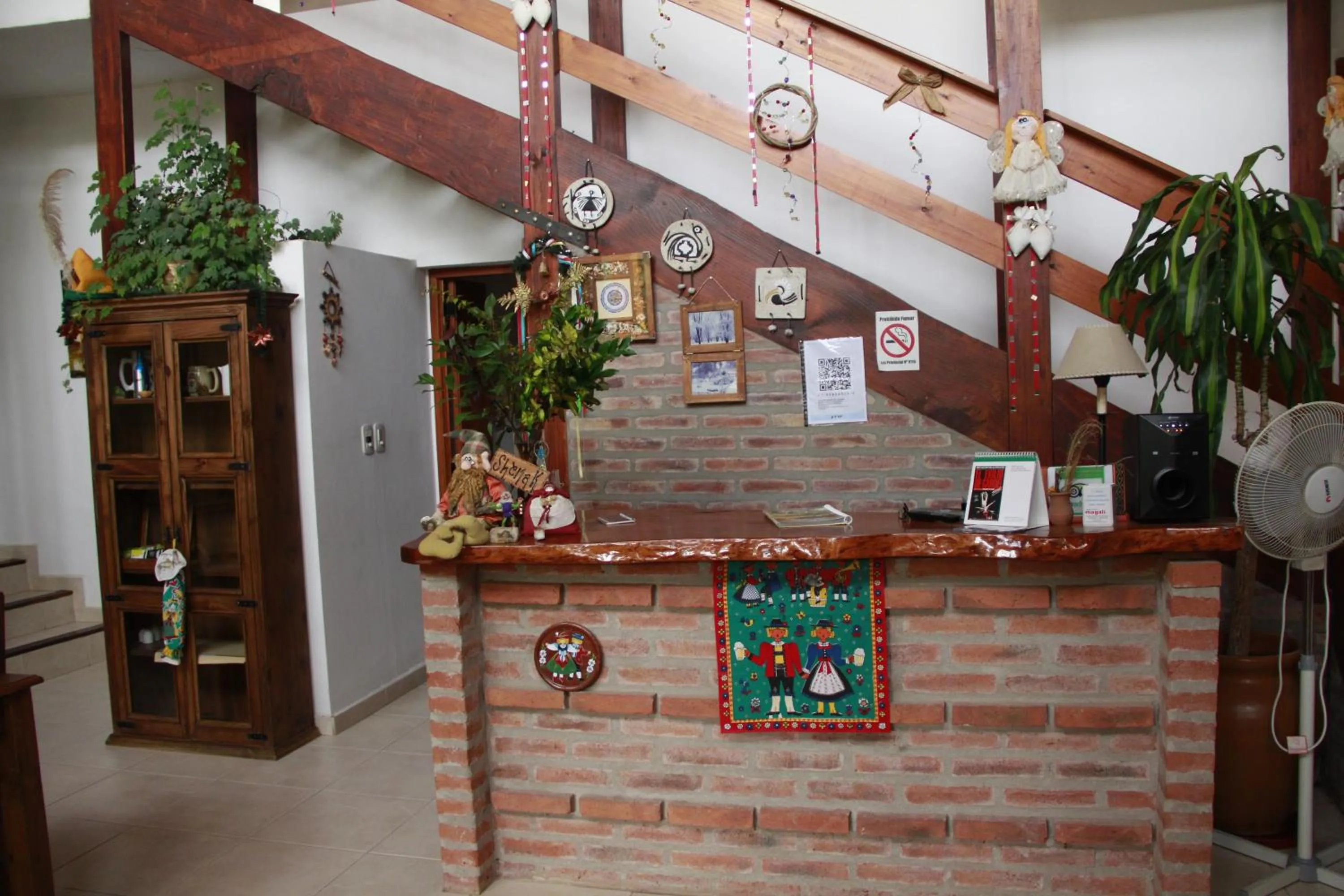 Lobby or reception in Posada Shemak