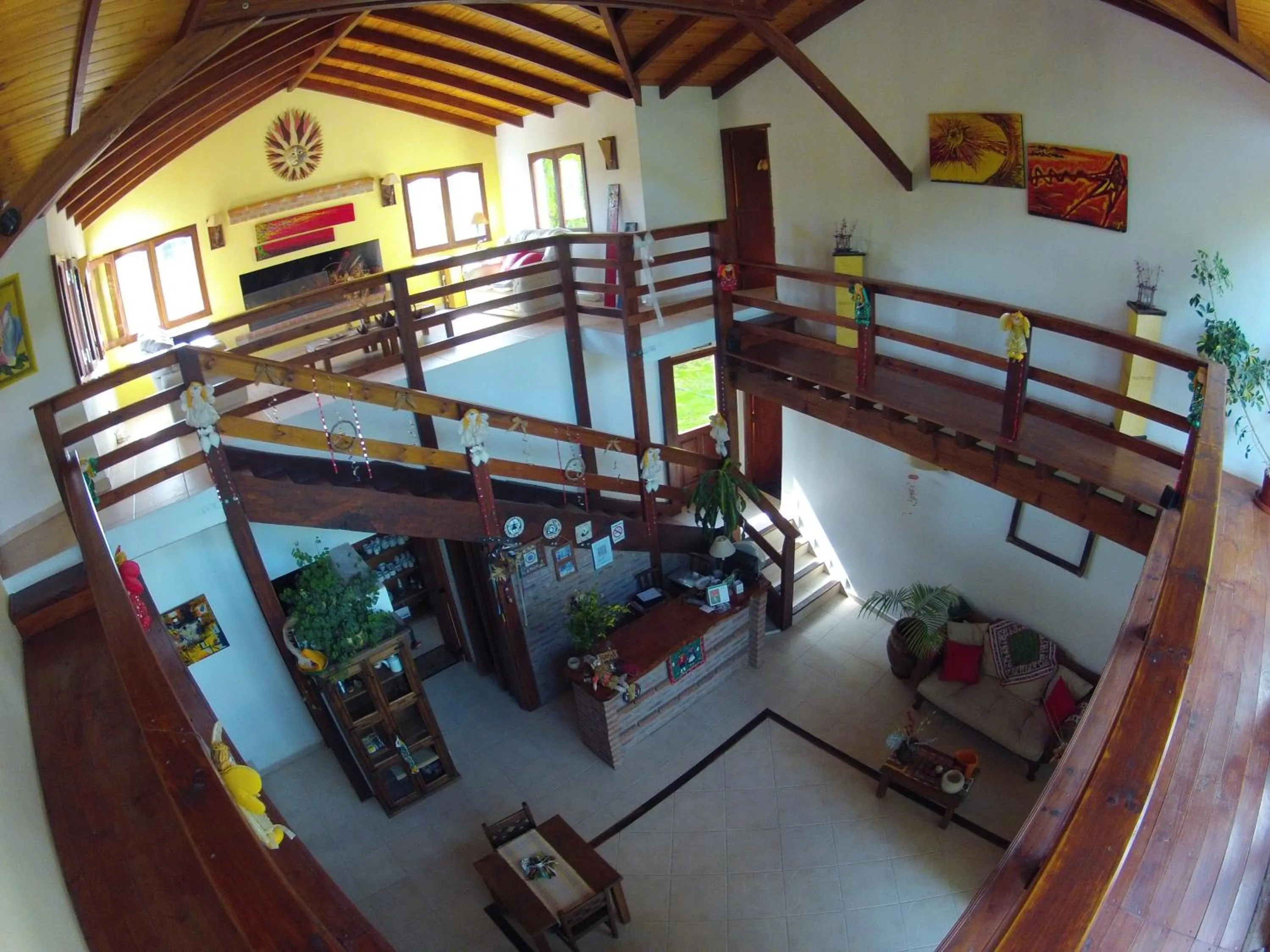 Lobby or reception in Posada Shemak