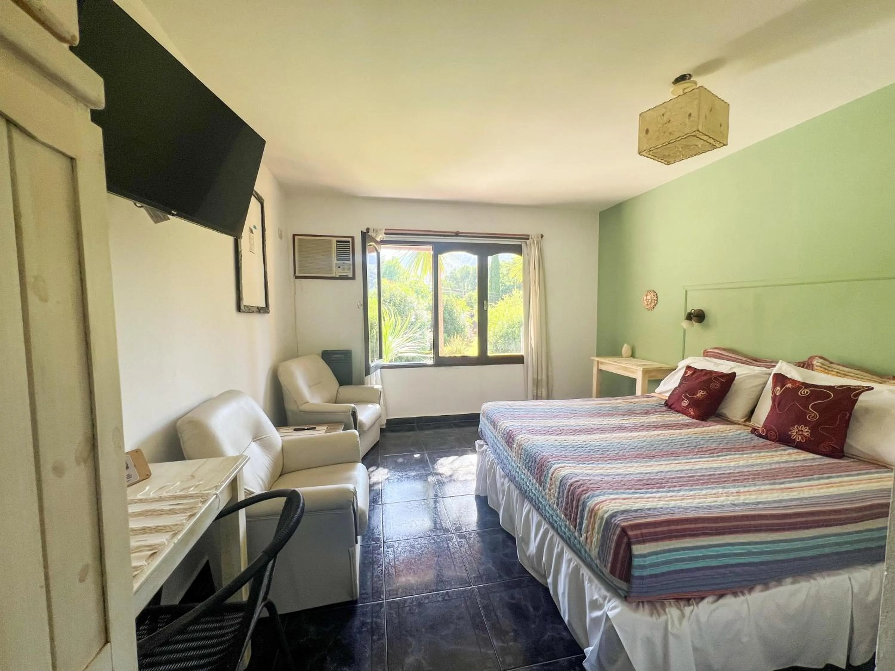 Photo of the whole room, Bed in Posada Shemak