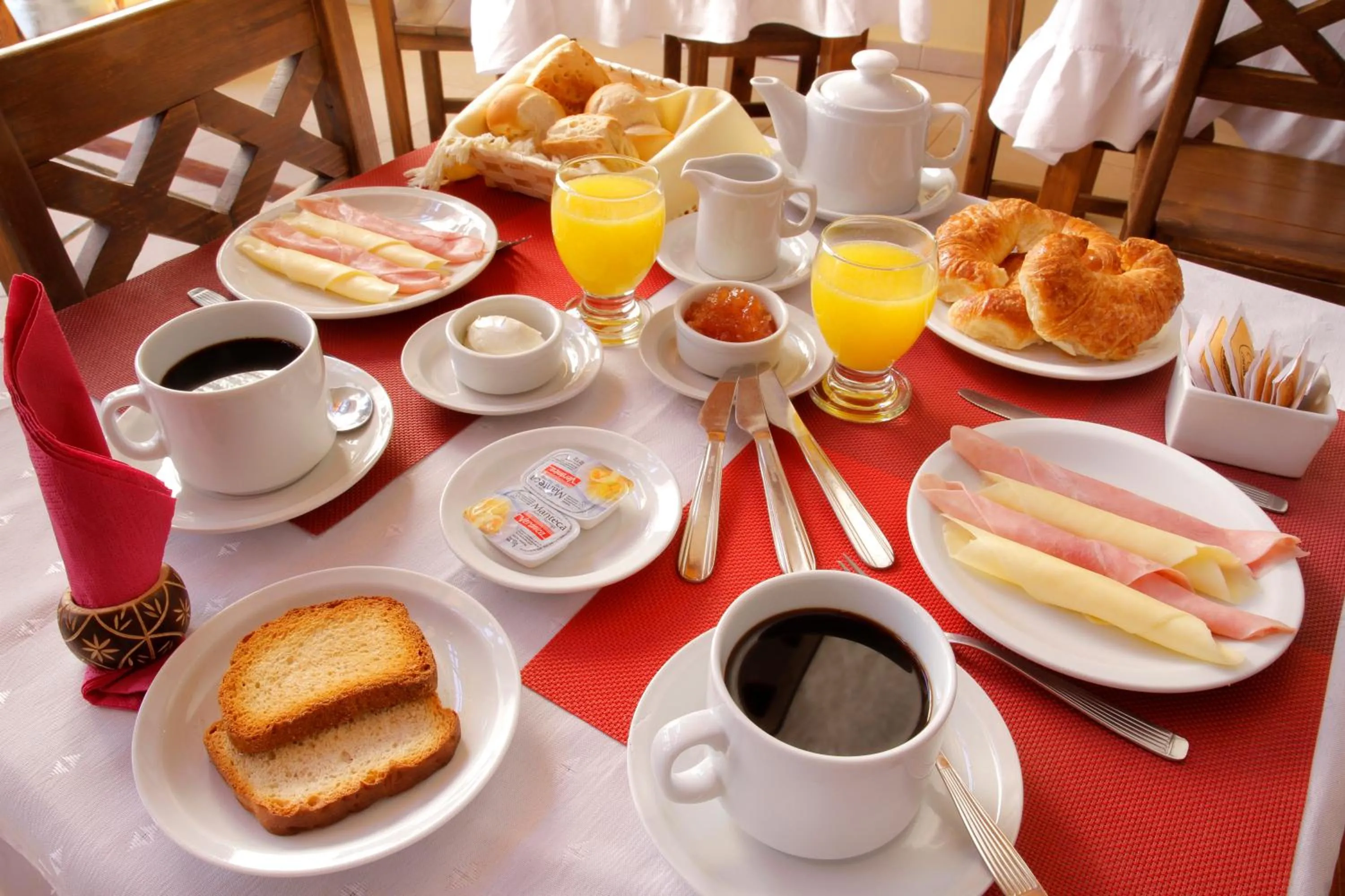 Food close-up in Posada Shemak