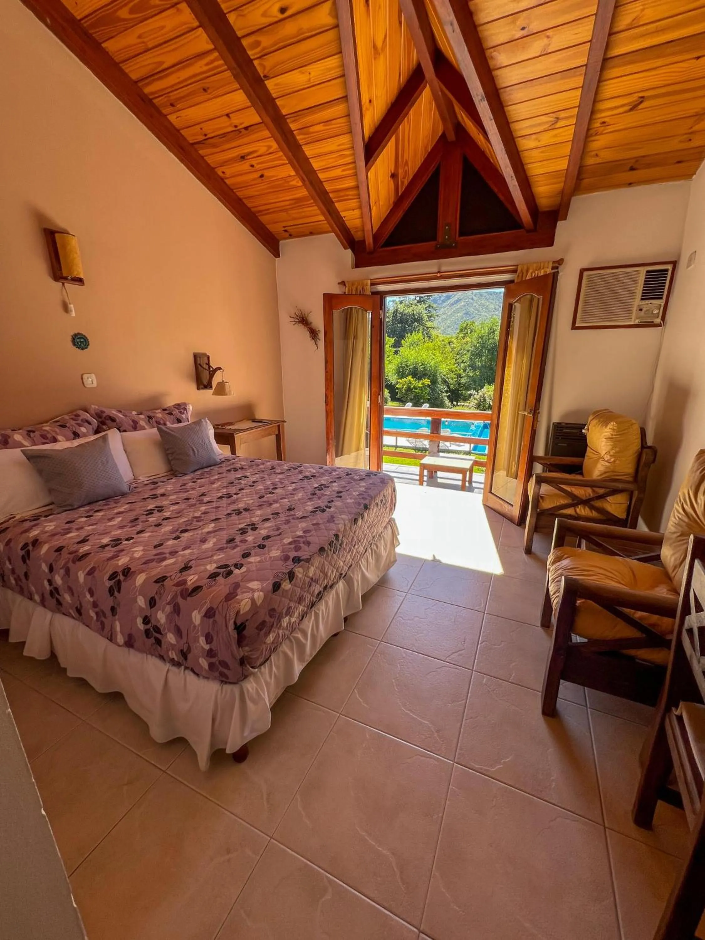 Photo of the whole room, Bed in Posada Shemak