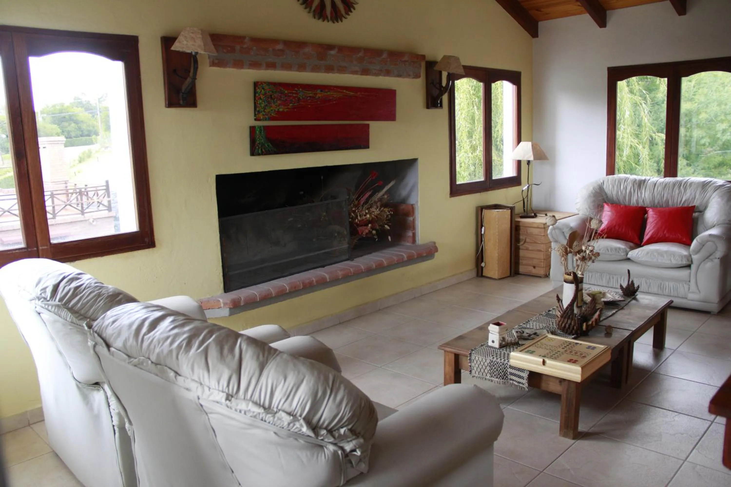 Lounge or bar in Posada Shemak
