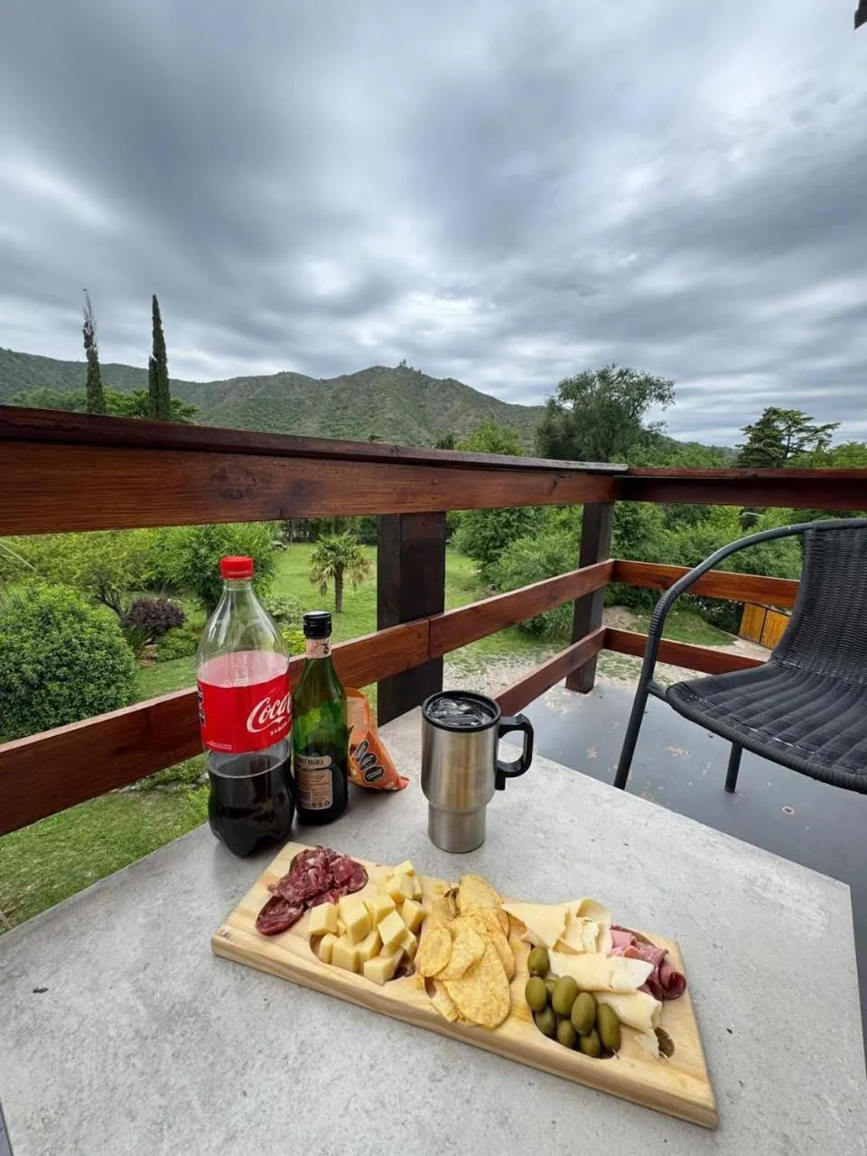 Balcony/Terrace in Posada Shemak