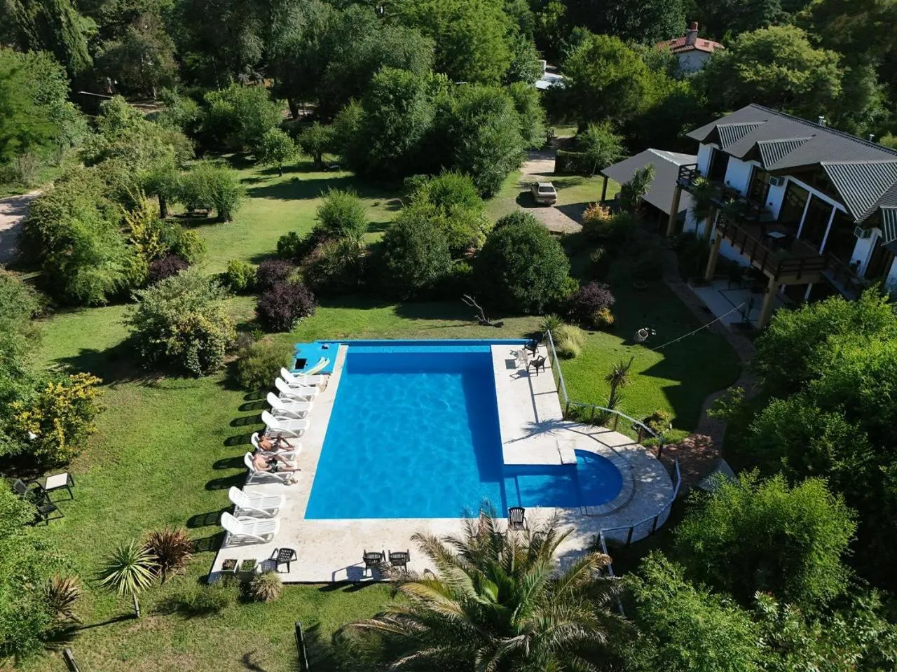 Swimming pool in Posada Shemak