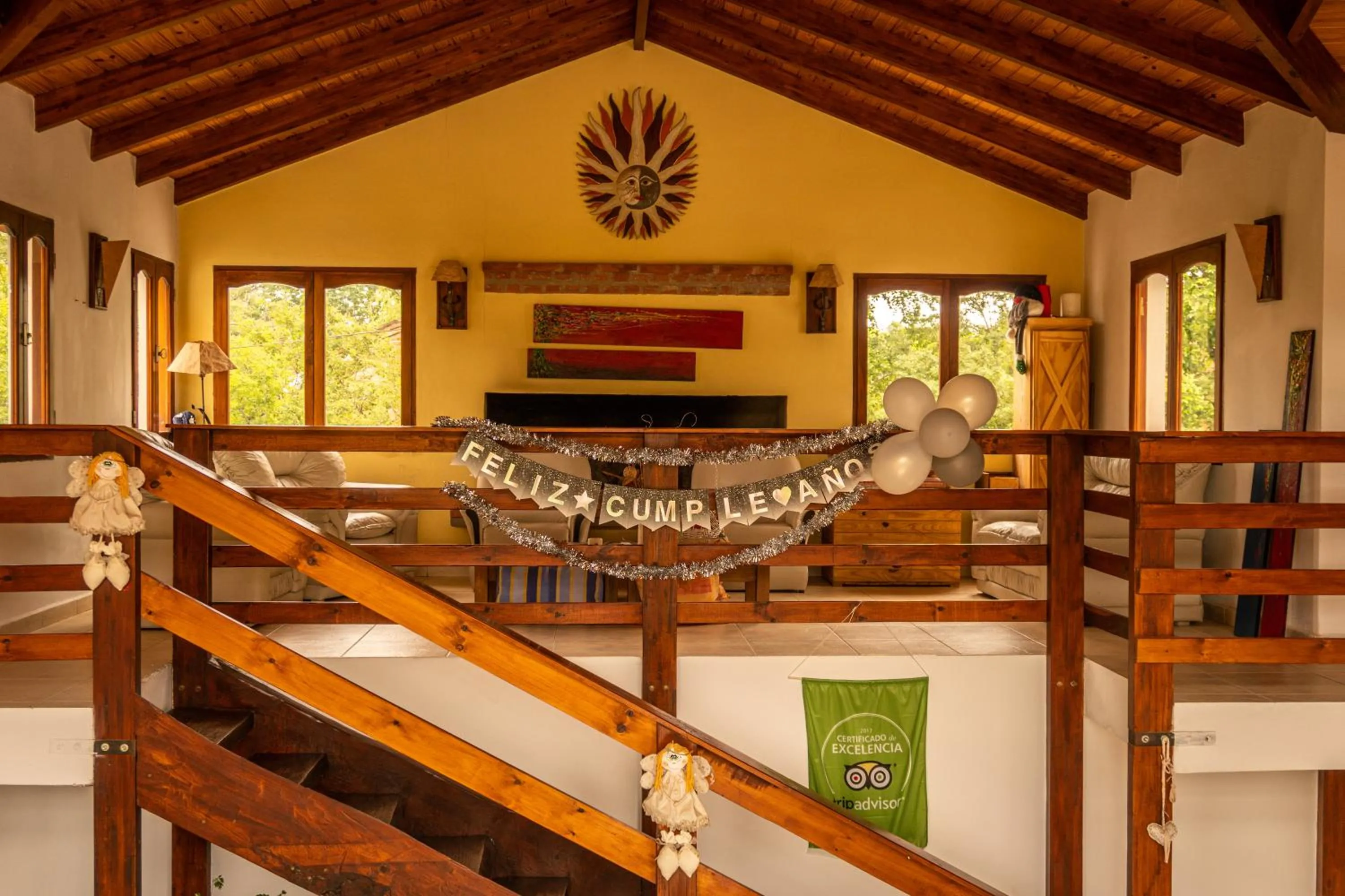Living room in Posada Shemak