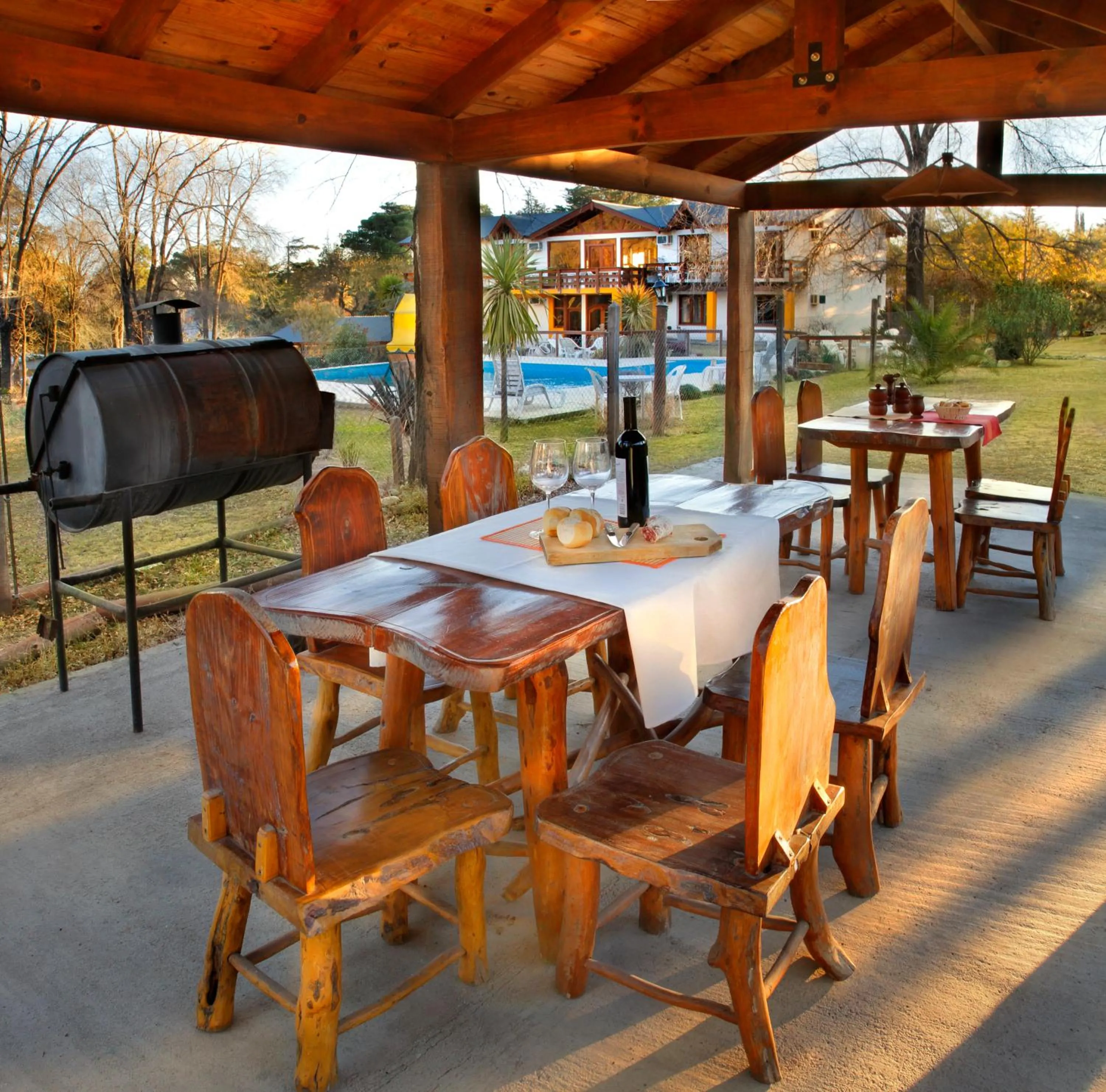 Patio in Posada Shemak