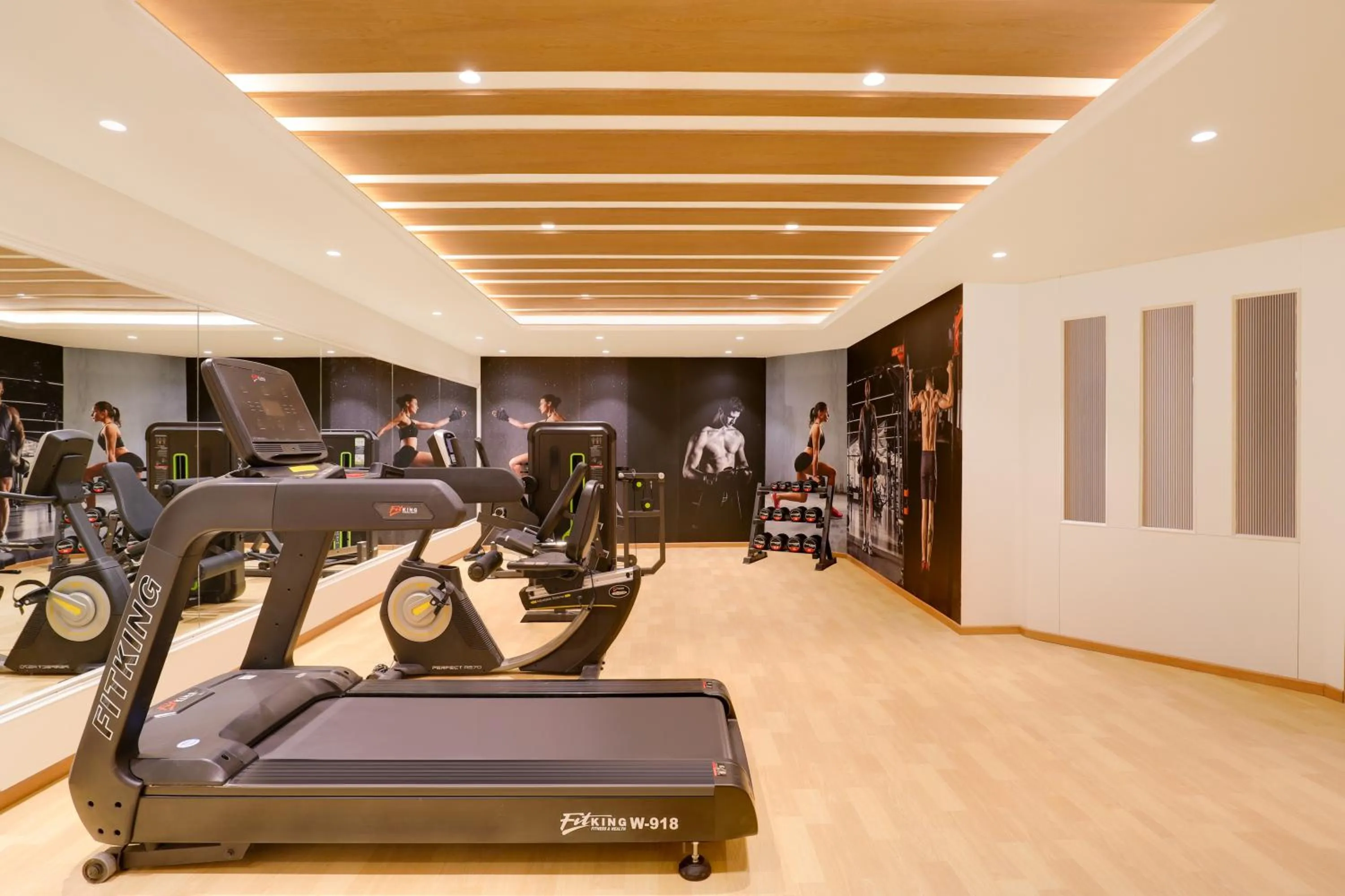 Fitness centre/facilities in Lemon Tree Hotel Bhopal
