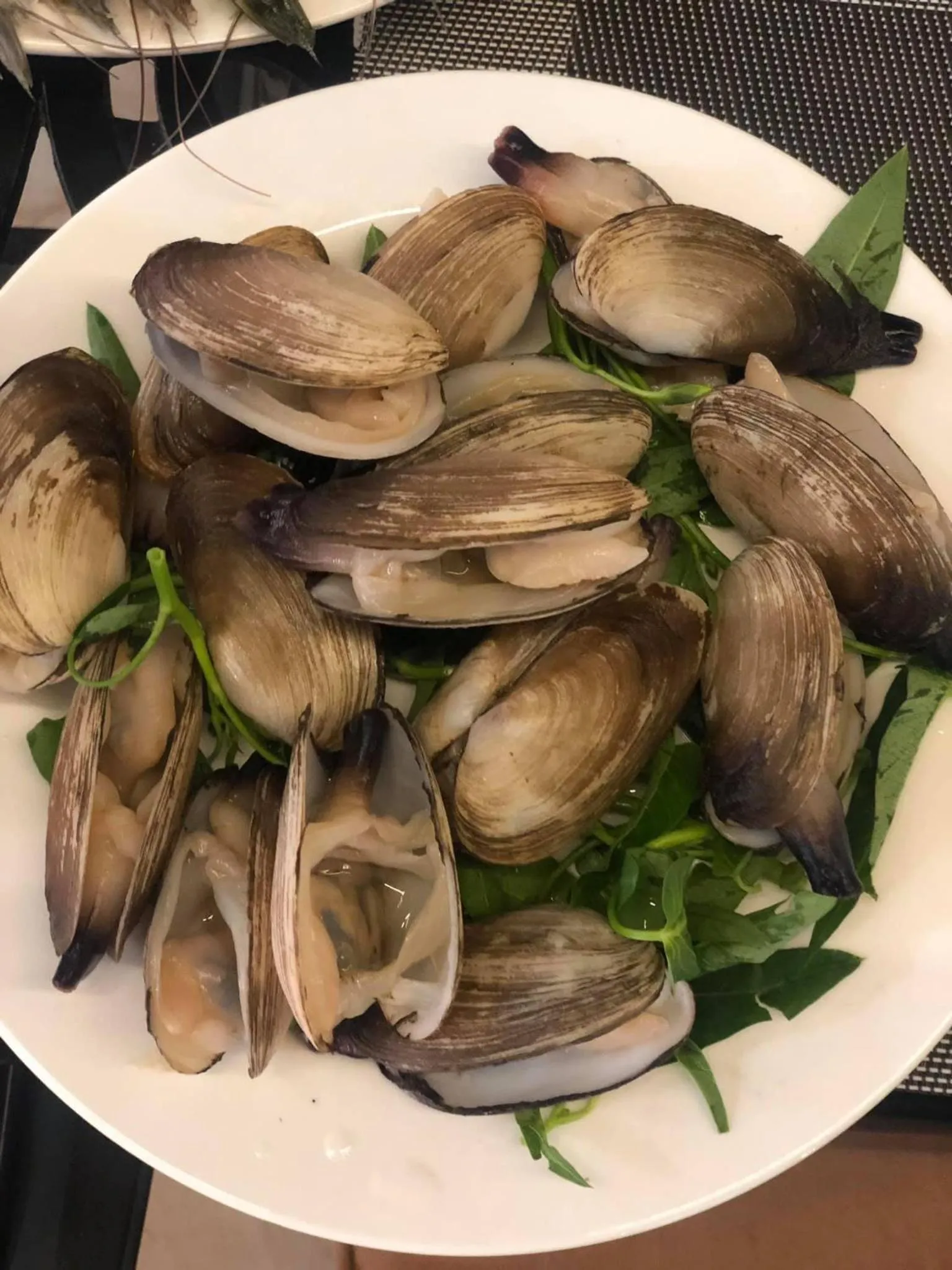 Food close-up in Vincent Halong Hotel