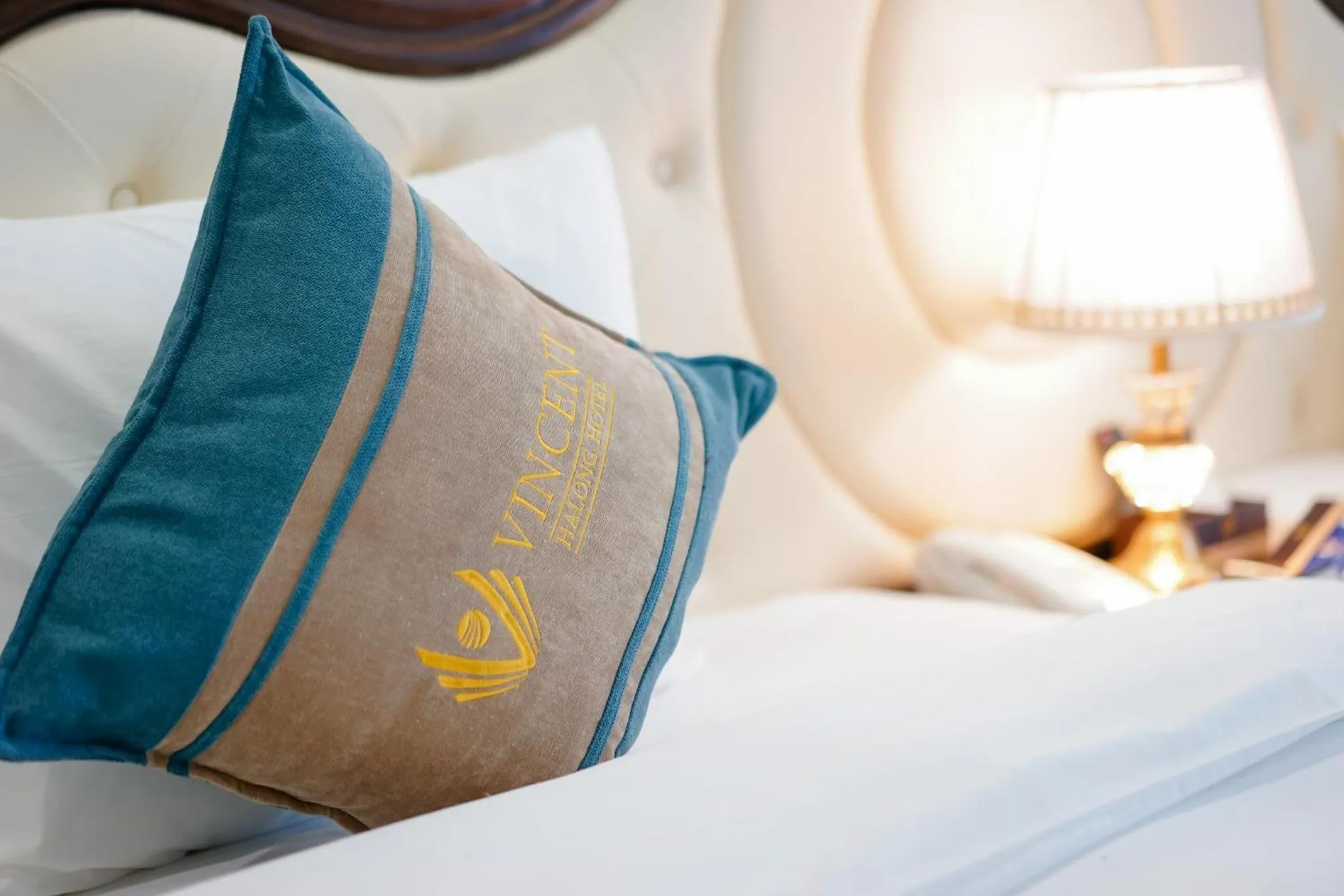 Decorative detail in Vincent Halong Hotel