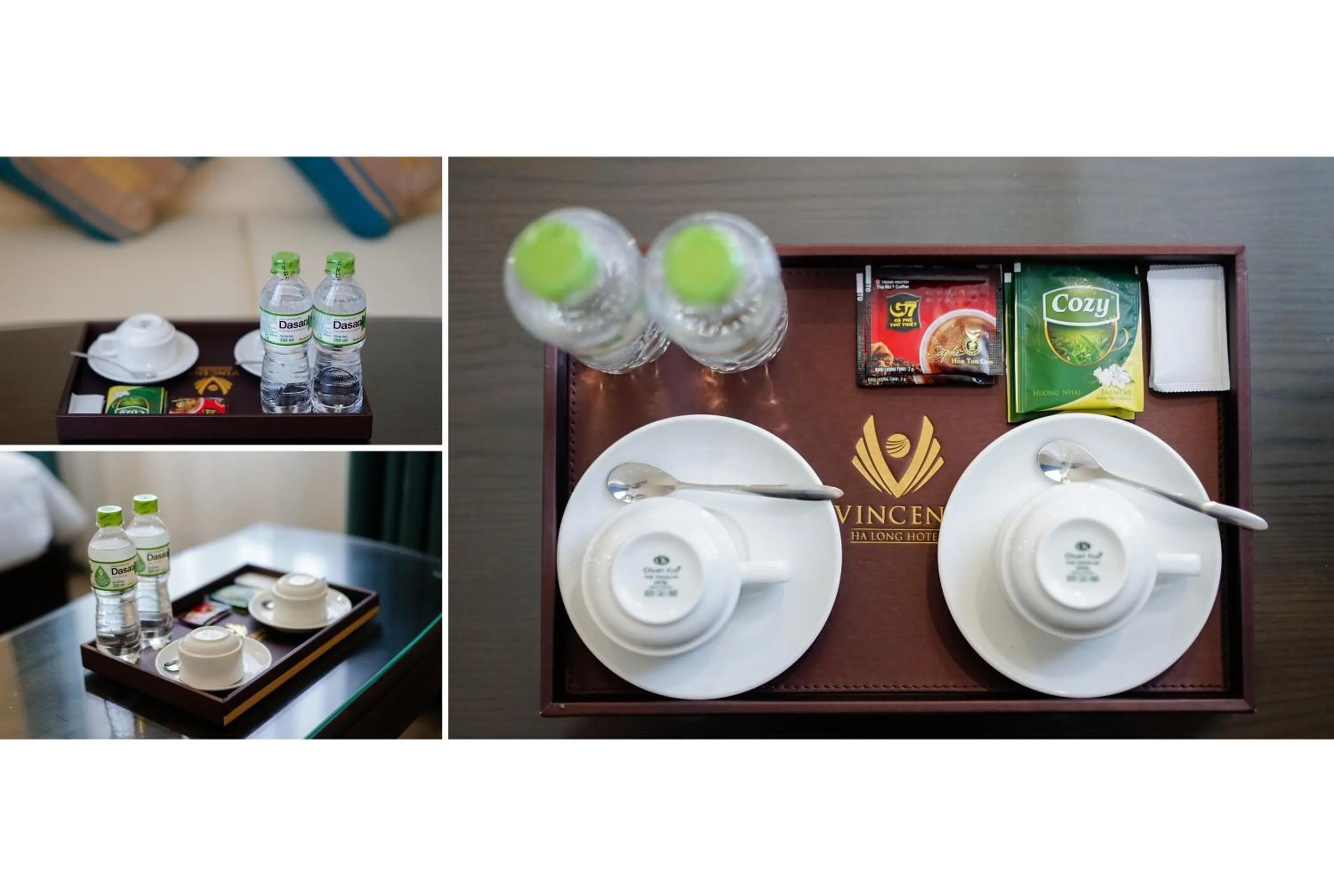 Coffee/tea facilities in Vincent Halong Hotel