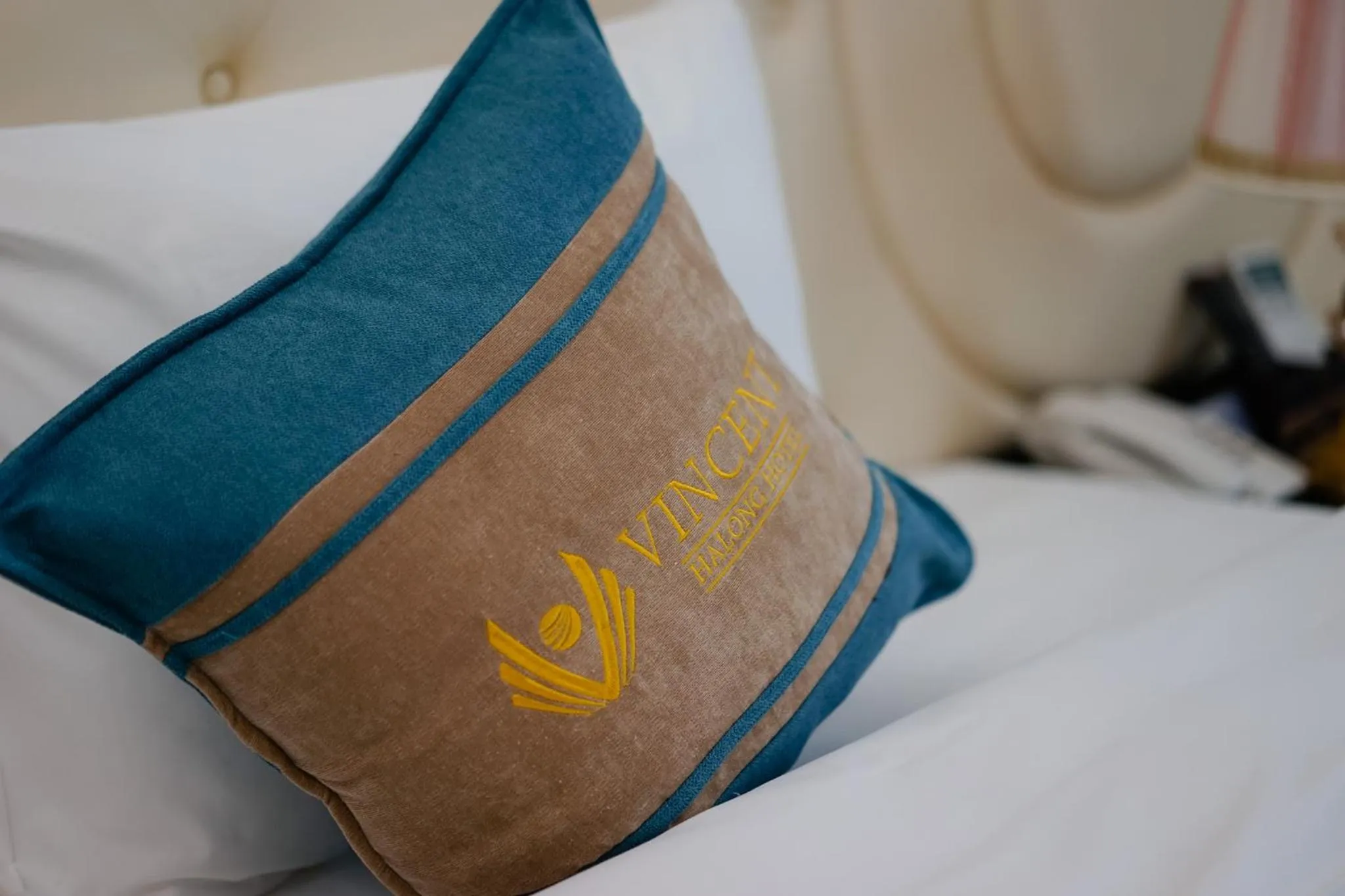 Decorative detail in Vincent Halong Hotel